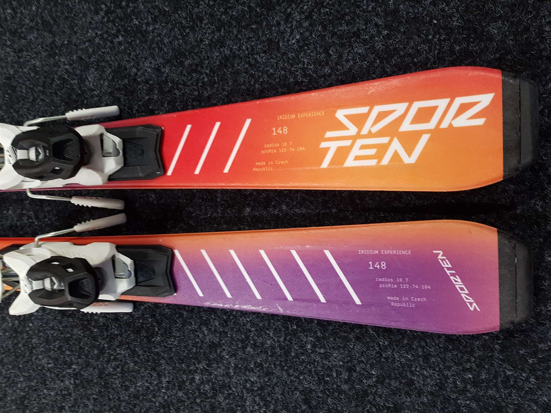 Sci usati SPORTEN RDUM 3 + attacchi Tyrolia 11.0