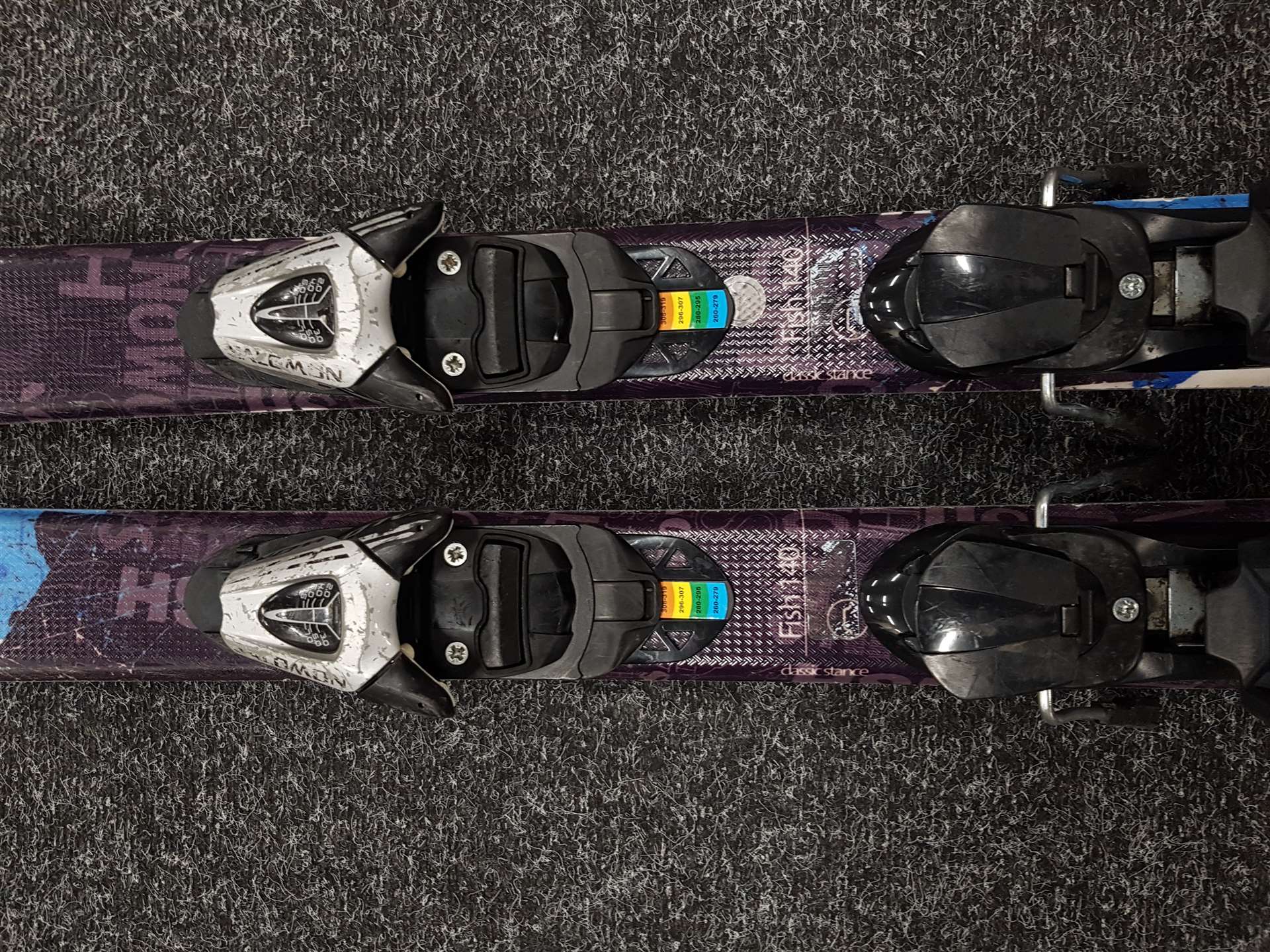 Gebrauchte Salomon Freestyle Fish Ski