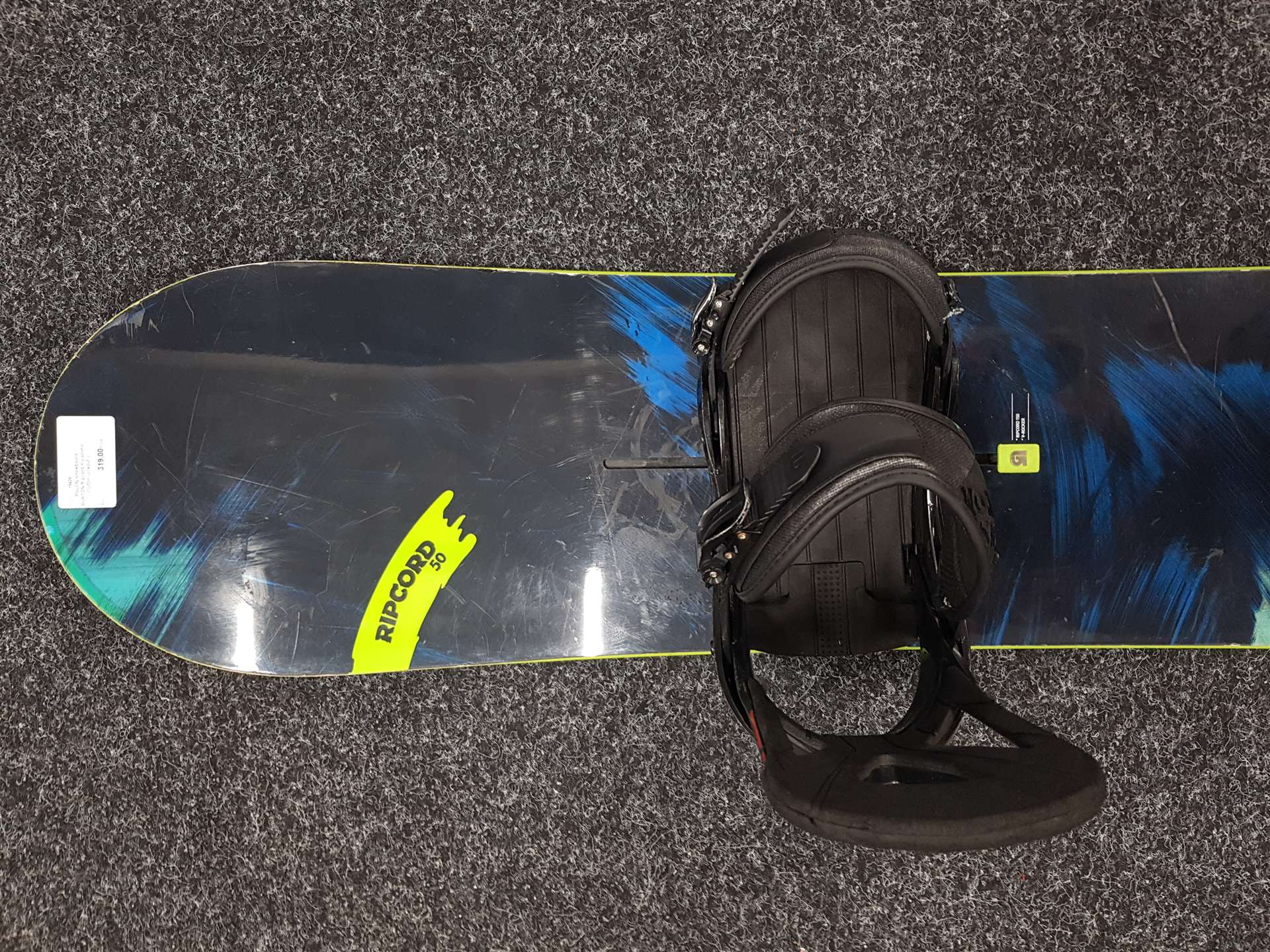 Használt BURTON Ripcord snowboard + Burton kötés L-es méret