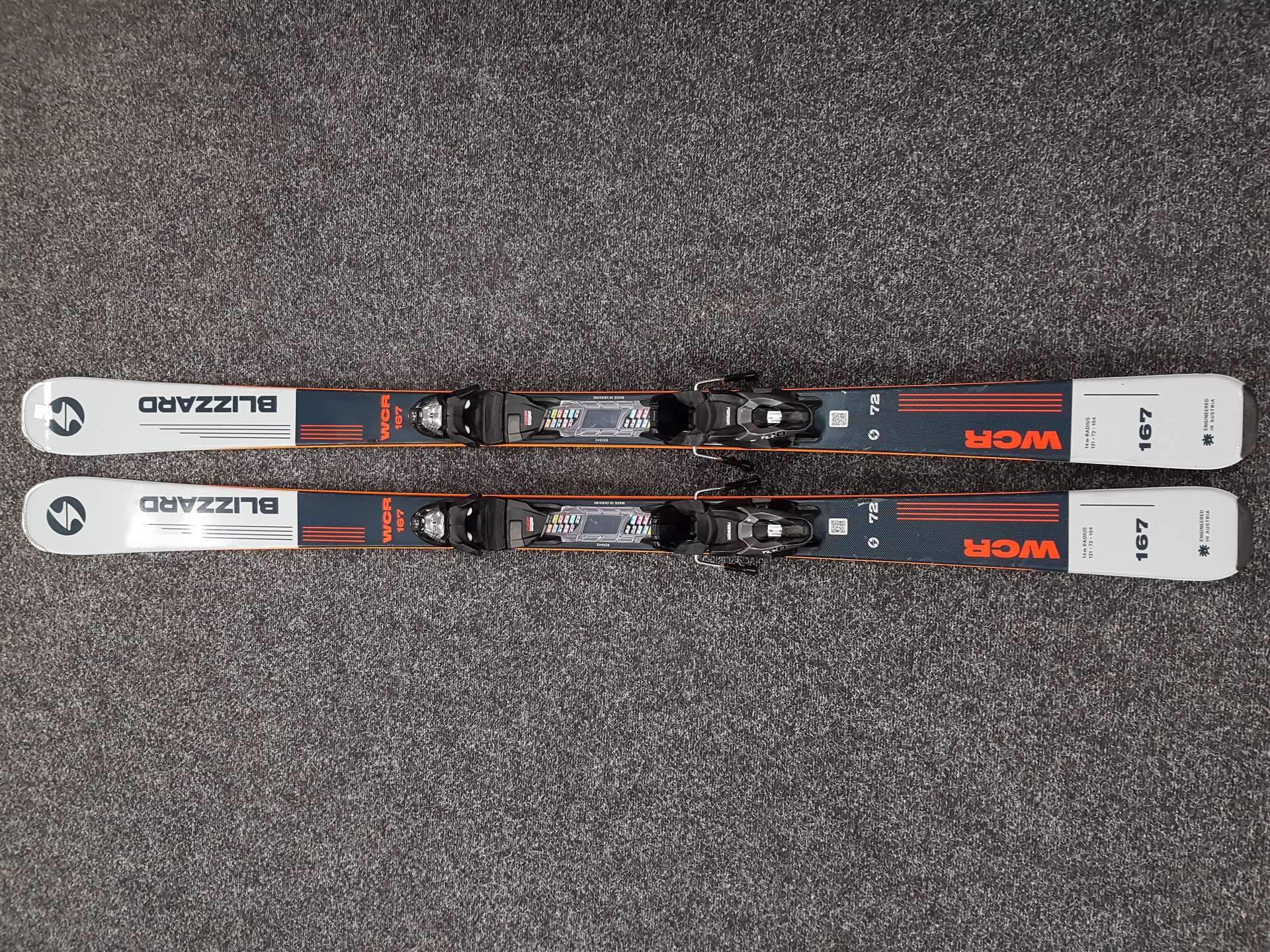Używane narty BLIZZARD WCR 72