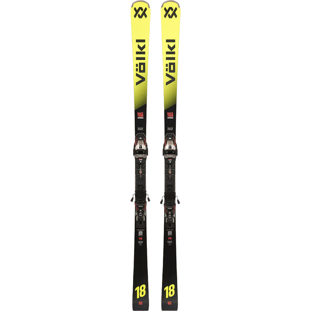 Síléc VOLKL Racetiger master 18 GS + kötés Marker Comp 16