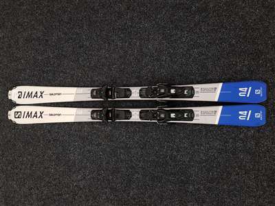 Esquís SALOMON S/MAX usados + fijaciones Salomon M10