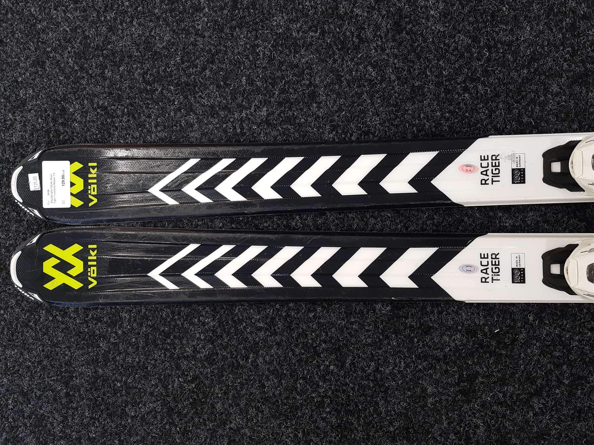 Sci VOLKL Race Tiger usati + attacchi Marker 7.0