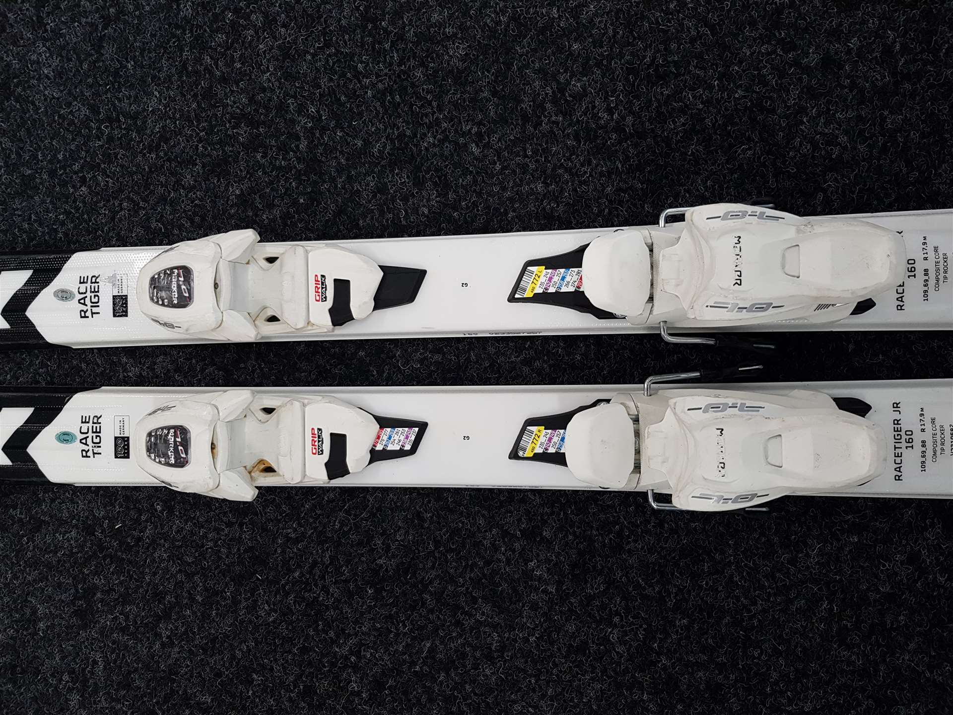 Sci VOLKL Race Tiger usati + attacchi Marker 7.0
