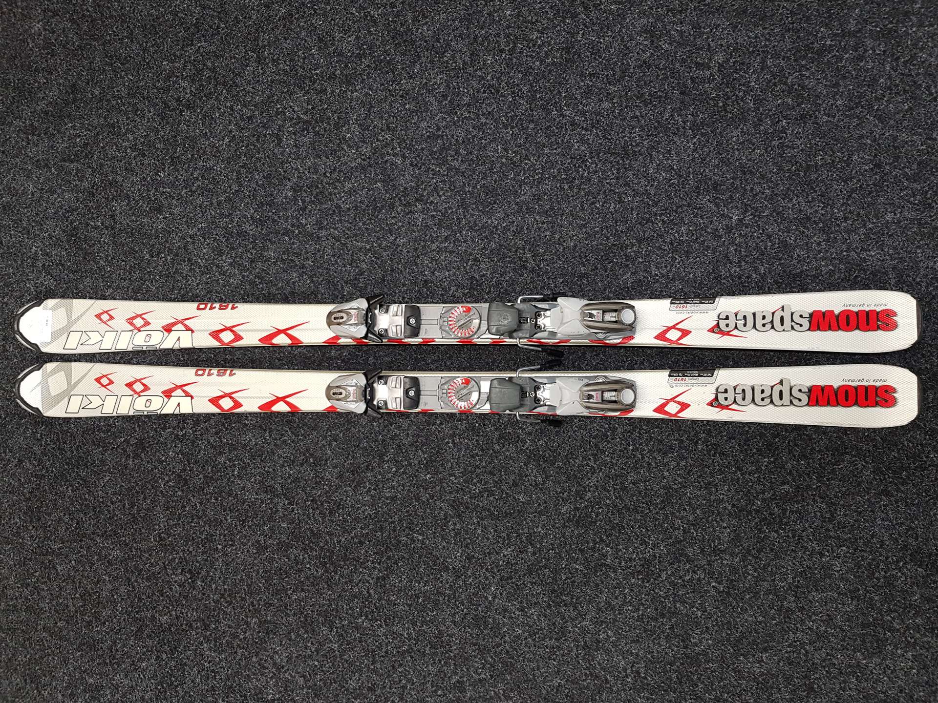 Skis VOLKL Snowspace d'occasion + fixations Marker 10.0