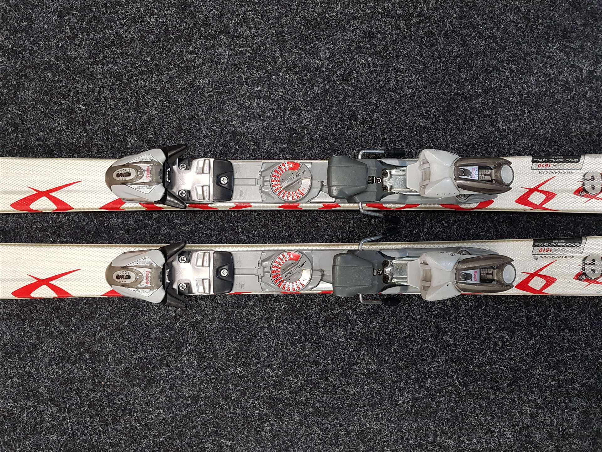 Skis VOLKL Snowspace d'occasion + fixations Marker 10.0