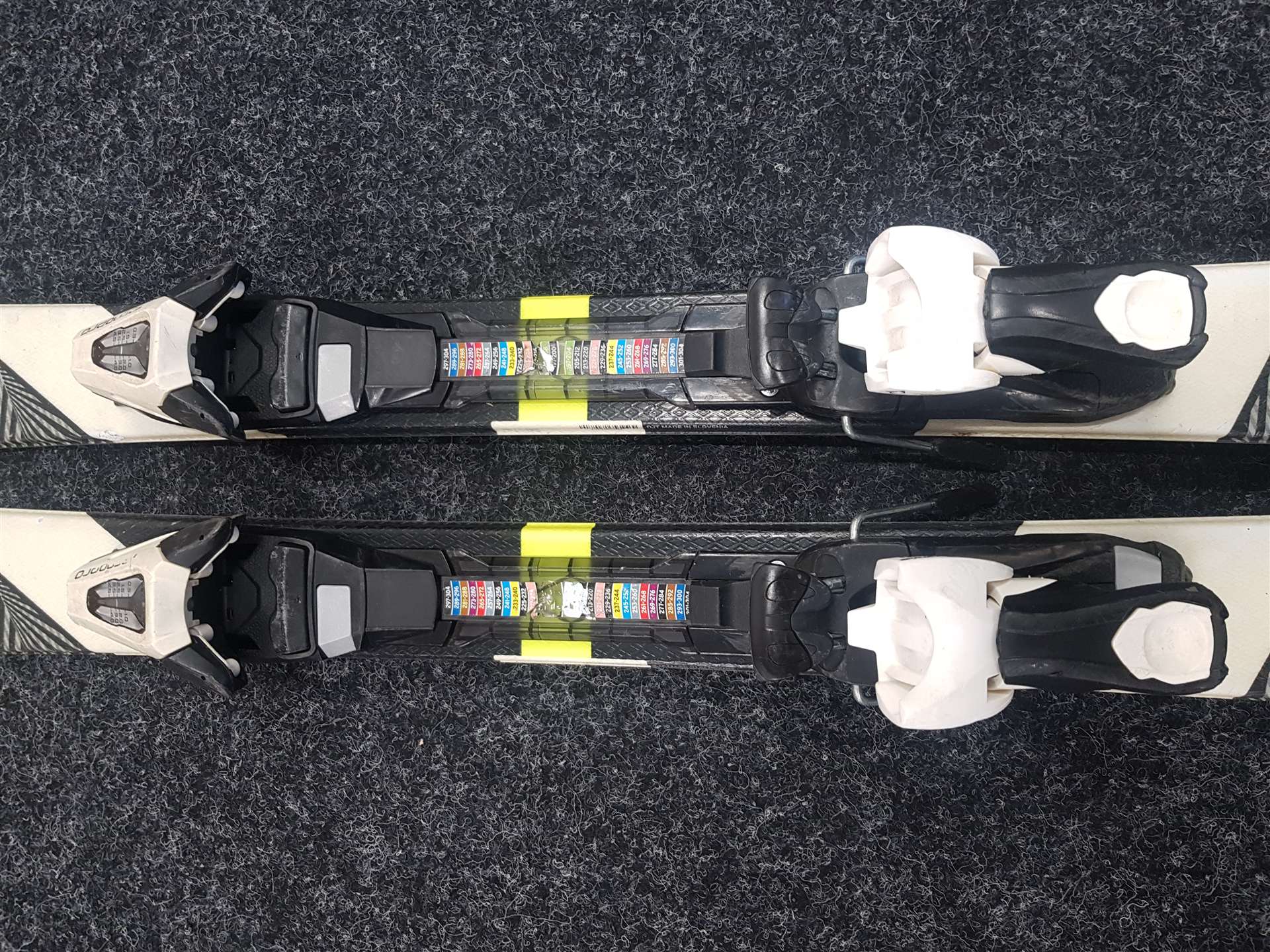 Gebrauchte Kinderski TECNOPRO Team 66 + Bindungen Tecnopro TC 4.5