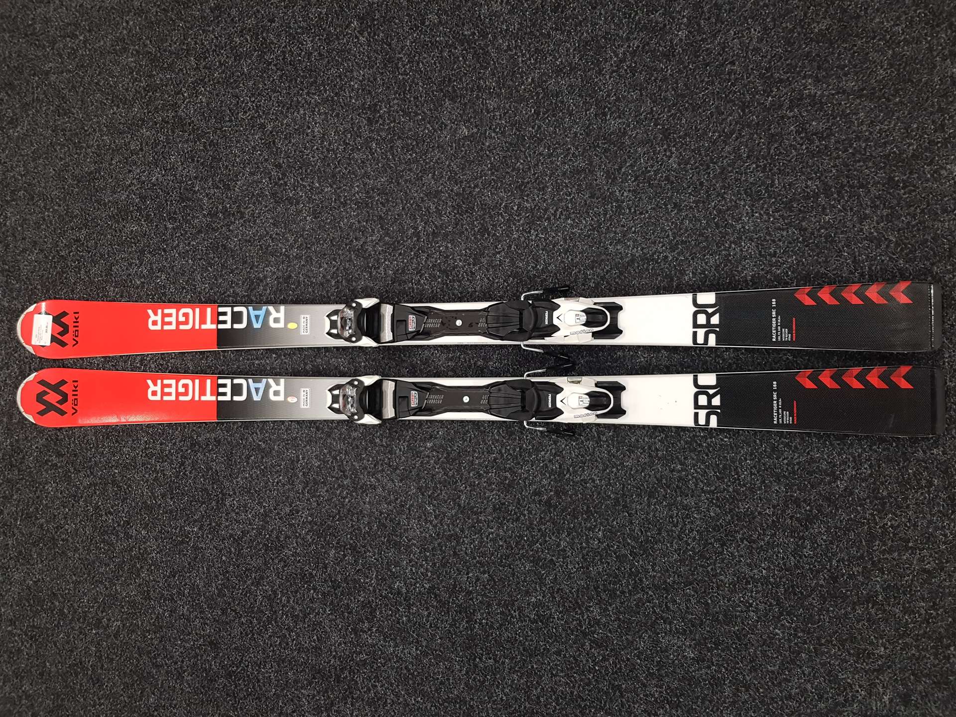 Gebrauchte VOLKL Racetiger SRC Ski + Marker Motion 11 Bindungen