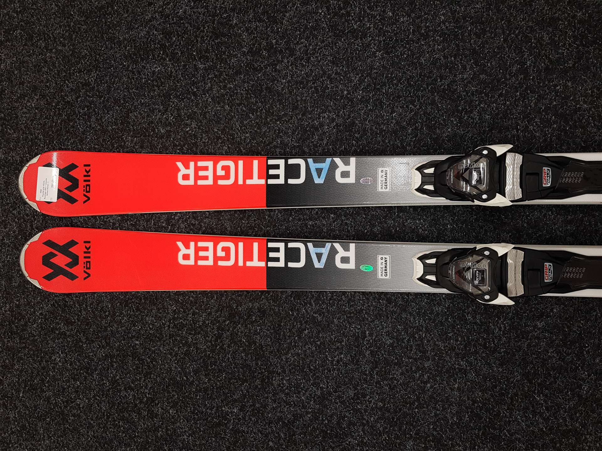 Gebrauchte VOLKL Racetiger SRC Ski + Marker Motion 11 Bindungen