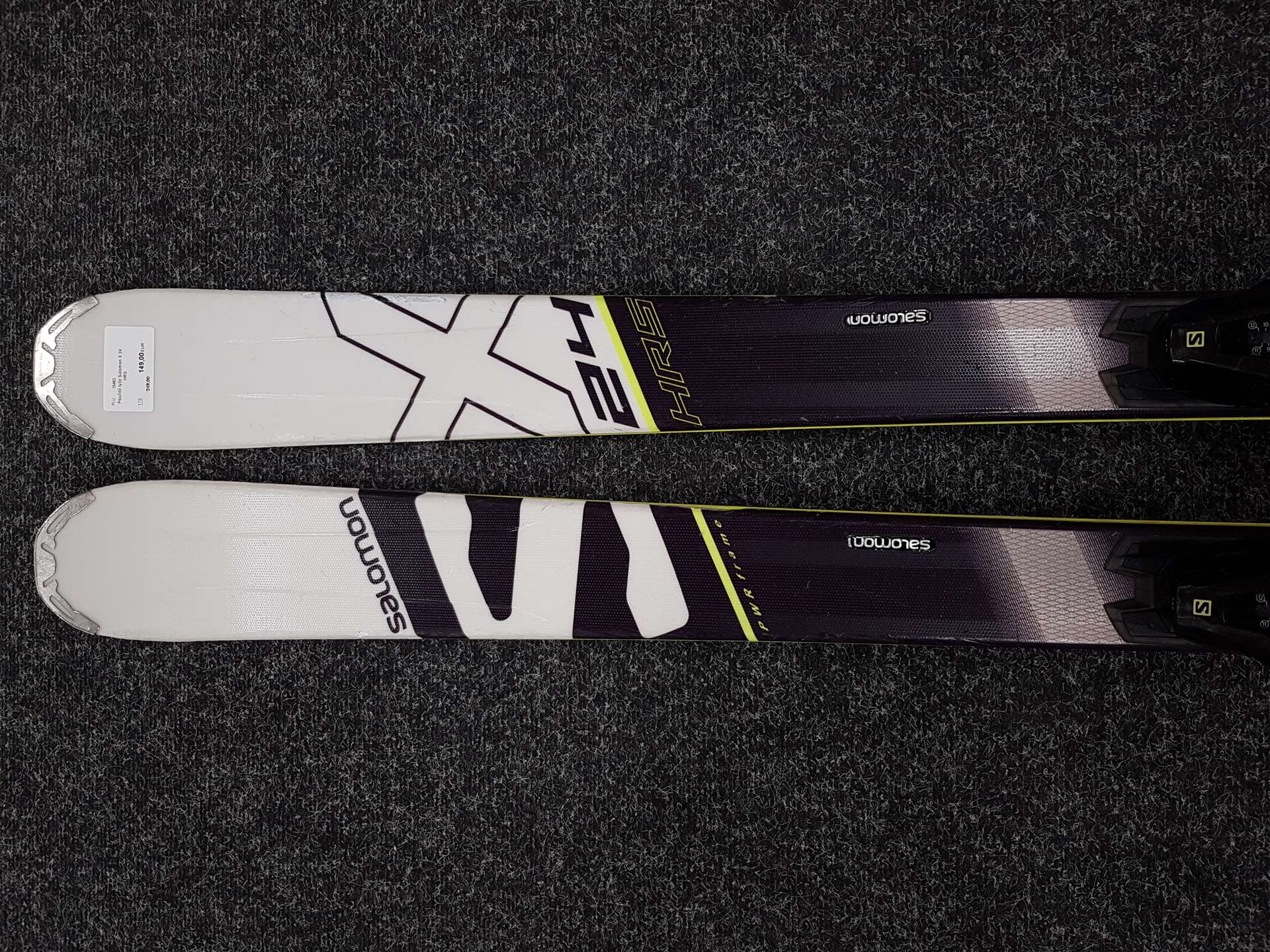Gebrauchte Salomon X 24 HRS Skier