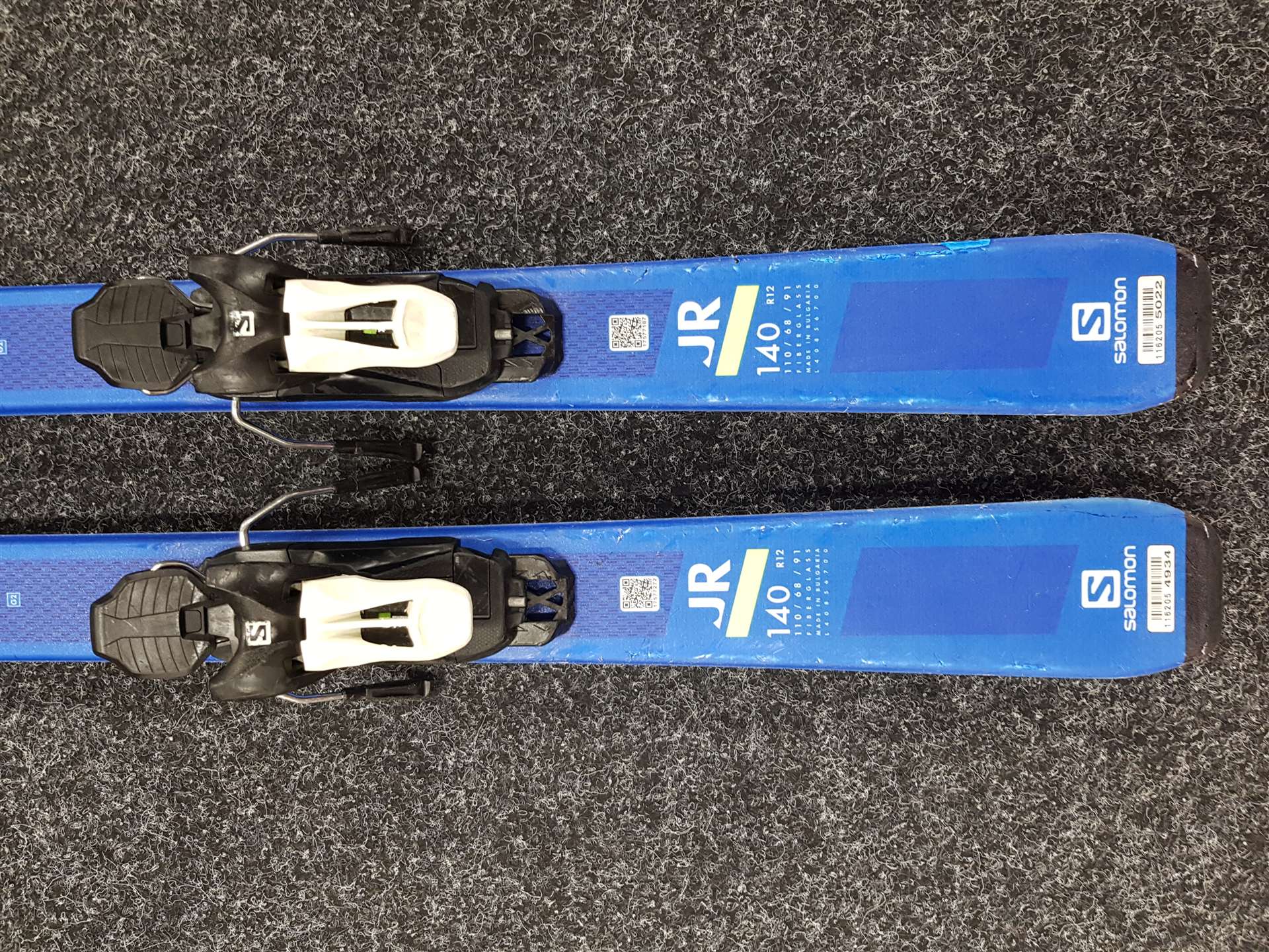 Schiuri folosite SALOMON S/RACE JR + legături Salomon 6