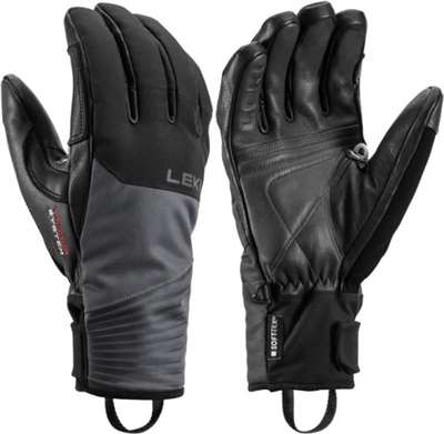 Mănuși de schi LEKI Sparrow 3D, negru-grafit