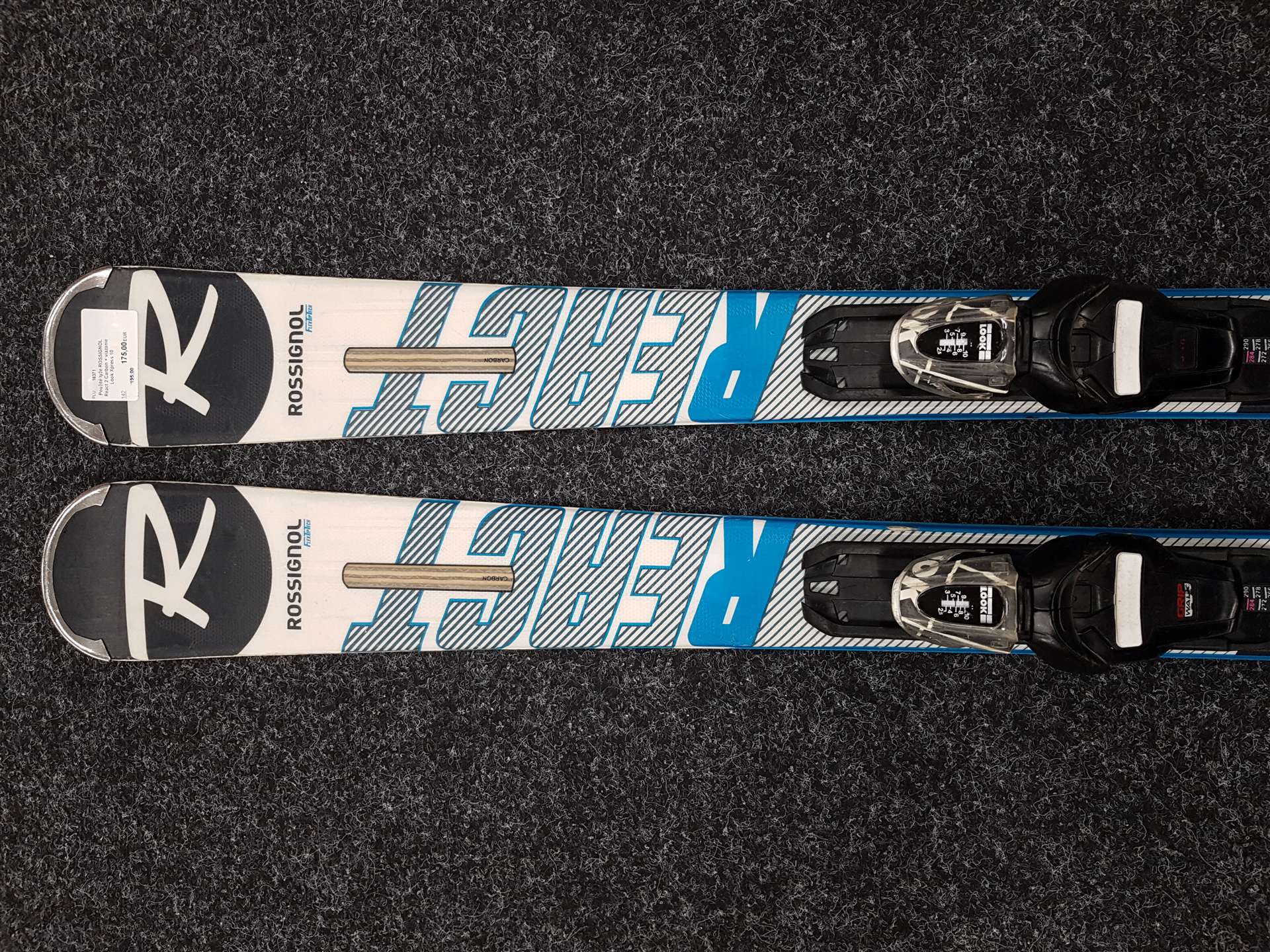 Schiuri ROSSIGNOL React 2 Carbon folosite + legături Look Xpress 10