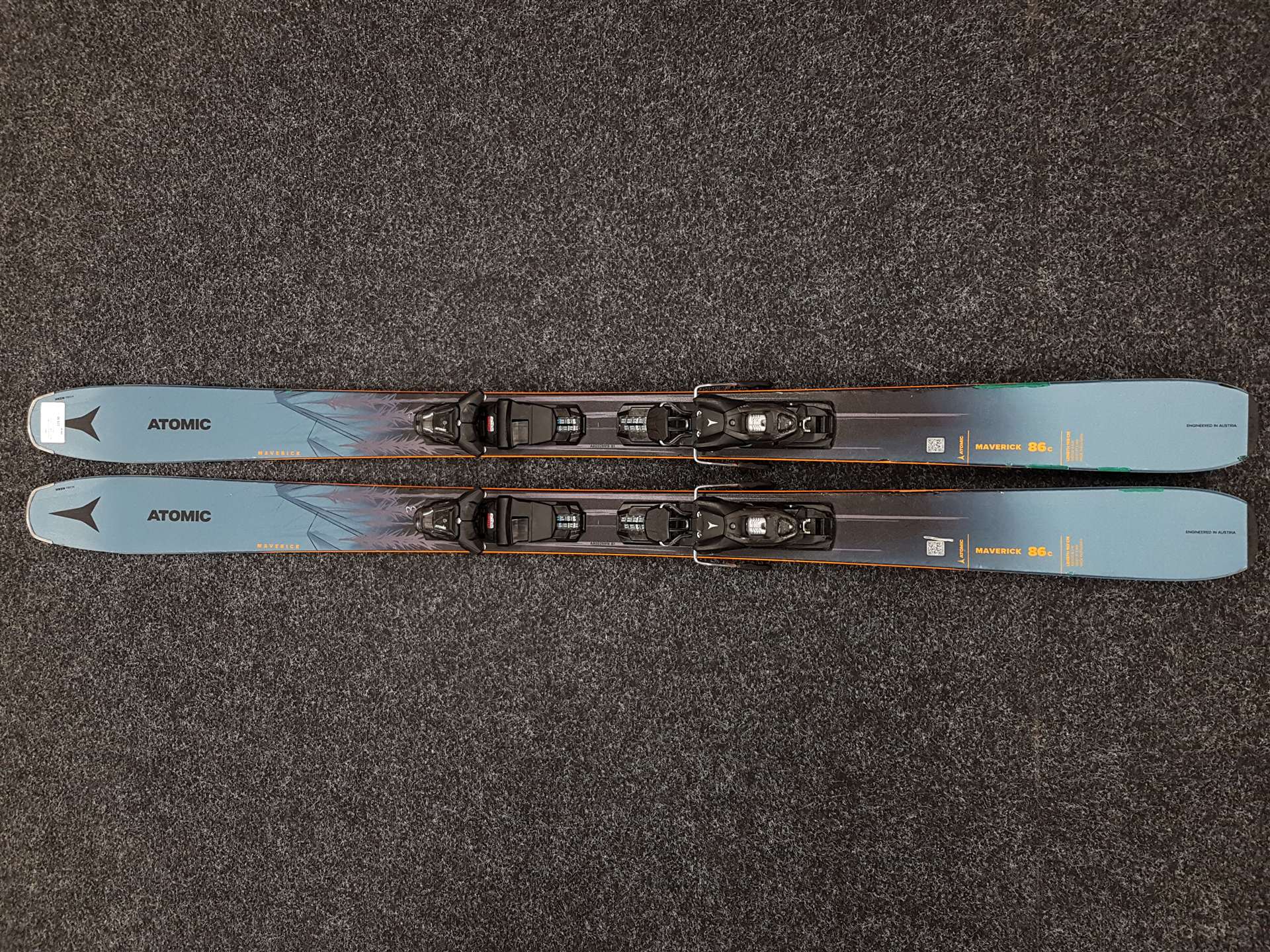 Skis ATOMIC Maverick 86C d'occasion + fixations Atomic 10