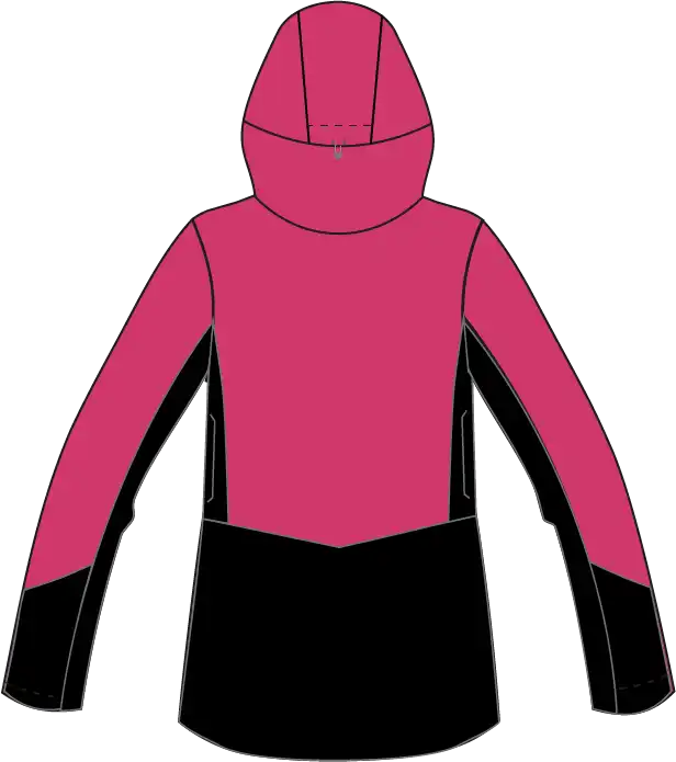 Dámská lyžařská bunda 4F F0996 HOT PINK