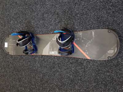 Snowboard ELAN Explore usato + attacchi Burton taglia S/M