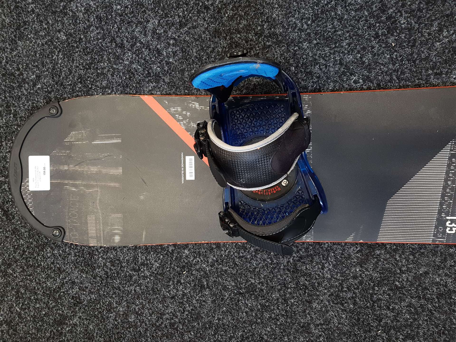 Snowboard ELAN Explore usato + attacchi Burton taglia S/M