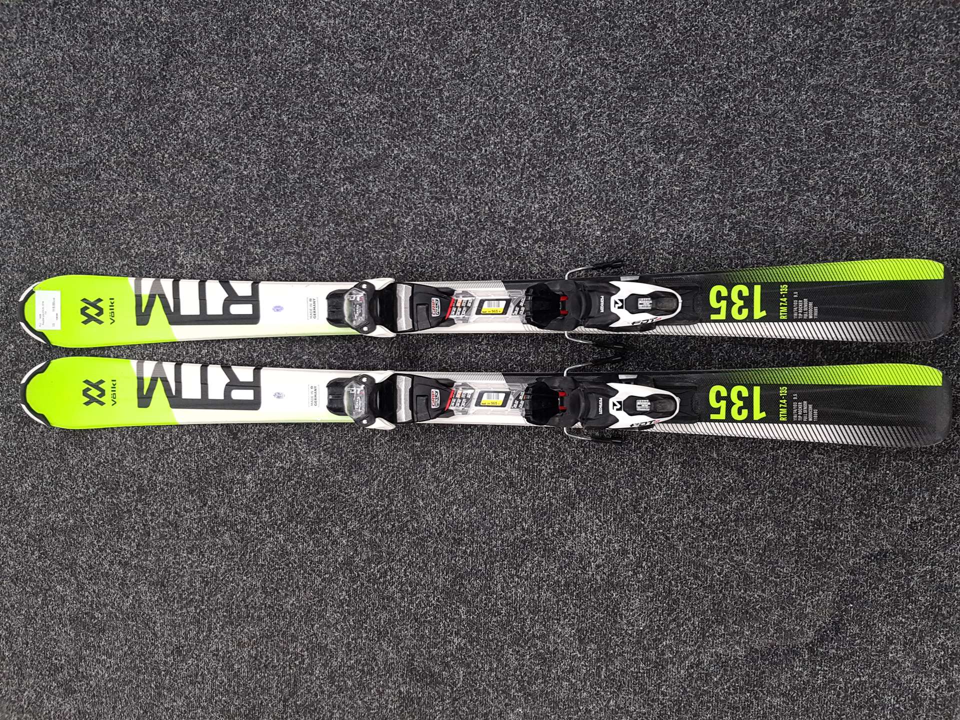Gebrauchte Skier VOLKL RTM 7.4