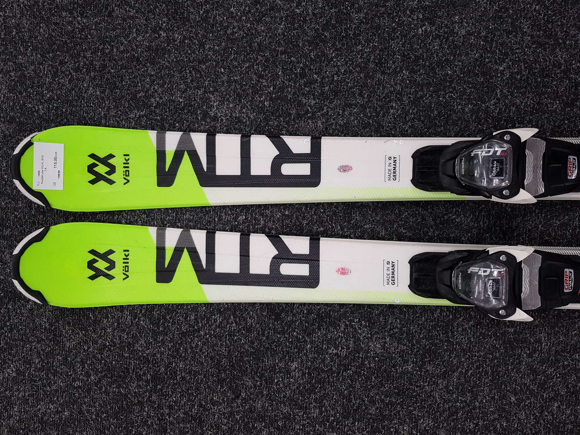 Gebrauchte Skier VOLKL RTM 7.4