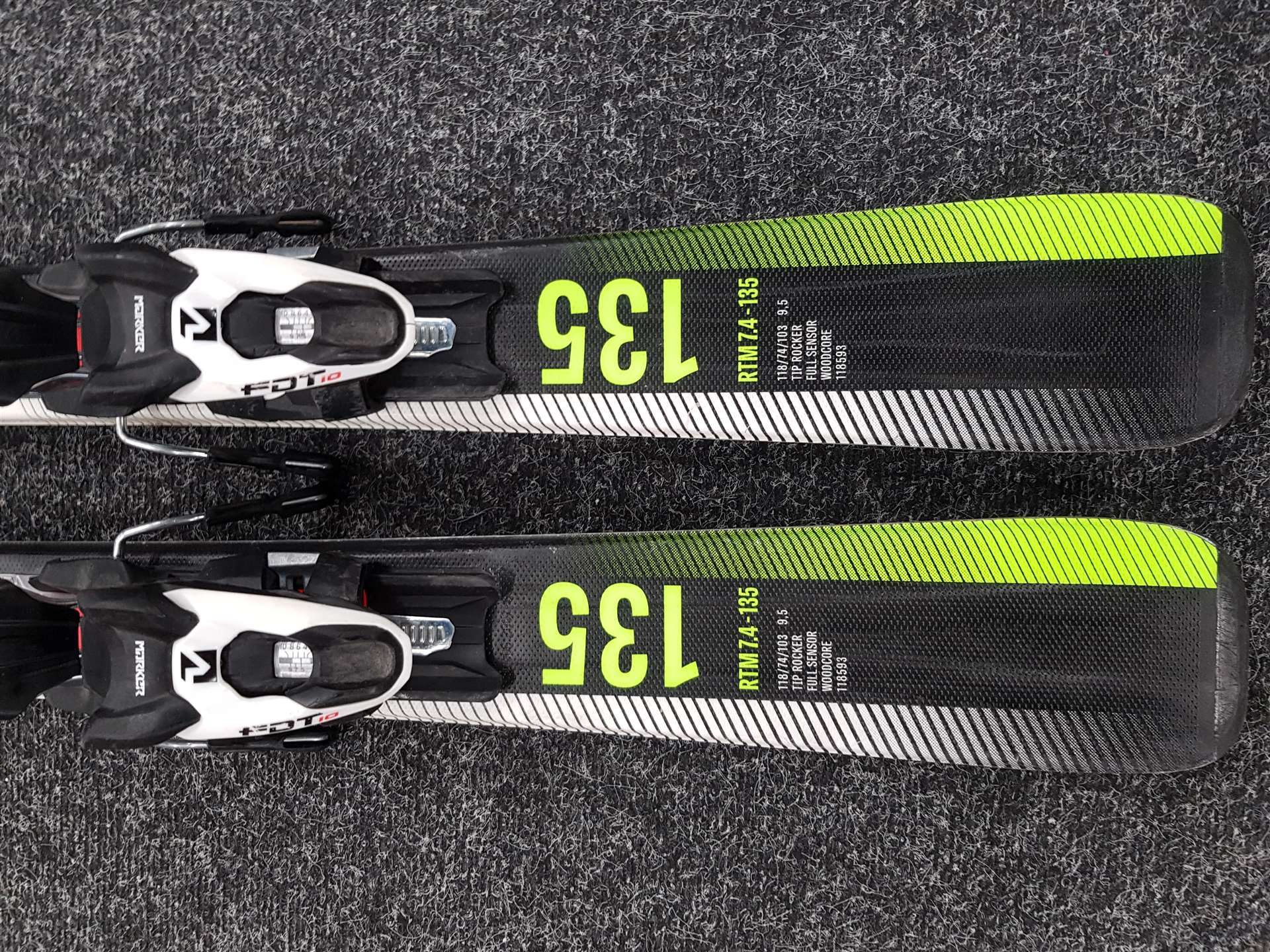 Gebrauchte Skier VOLKL RTM 7.4