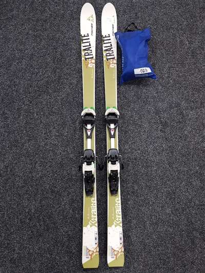 Skis alpins Fischer X Tralite d'occasion + Diamir Eagle 10 + Sangles d'occasion