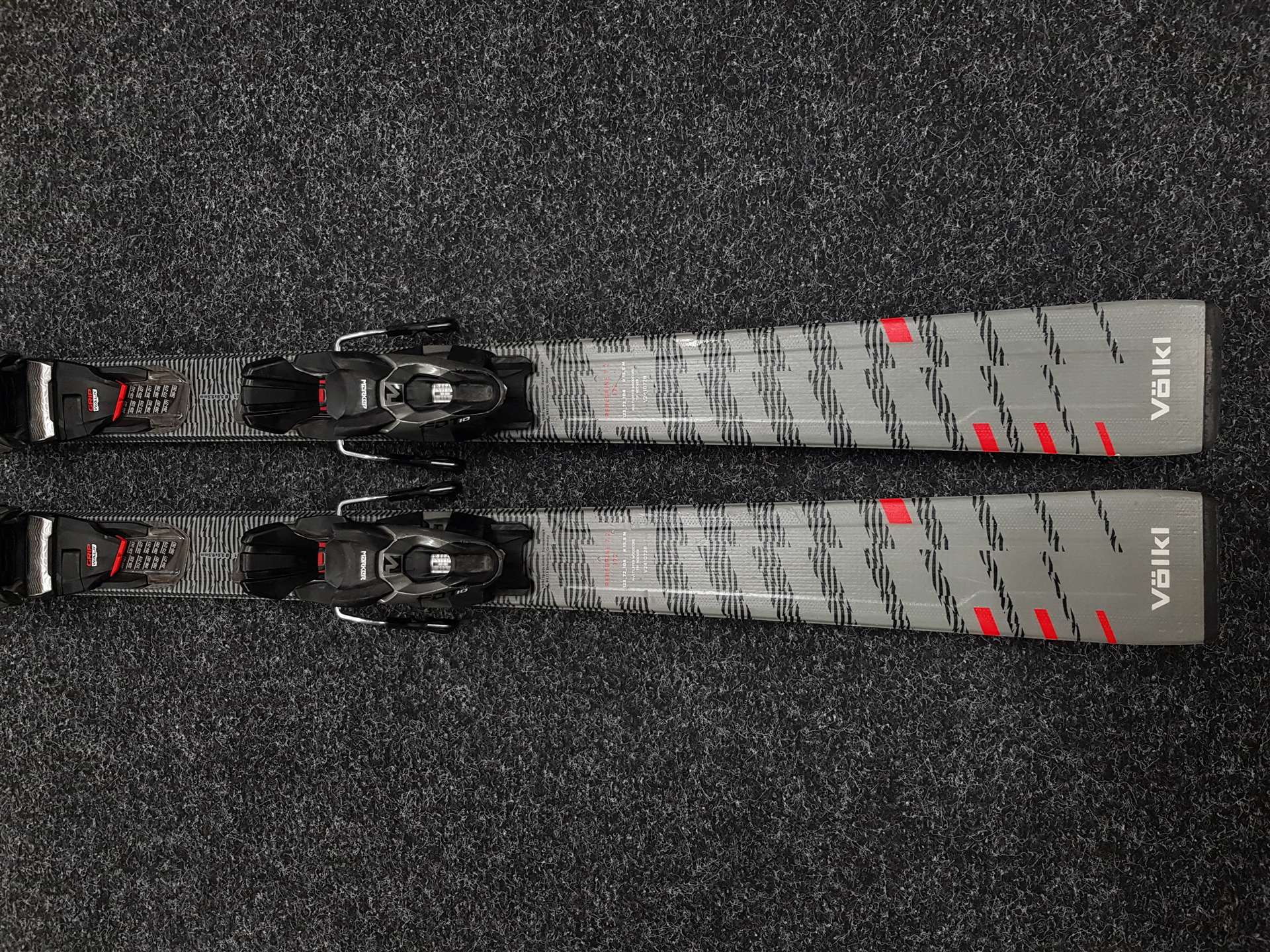 Gebrauchte Ski VÖLKL Peregrine 7.2 + Bindungen Marker FDT 10