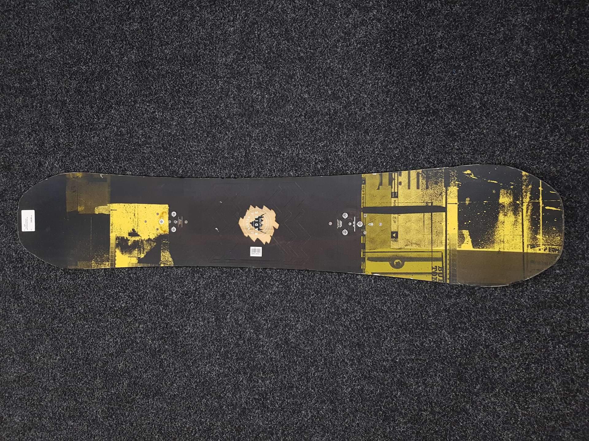 Použitý snowboard BURTON Radius Flat Top
