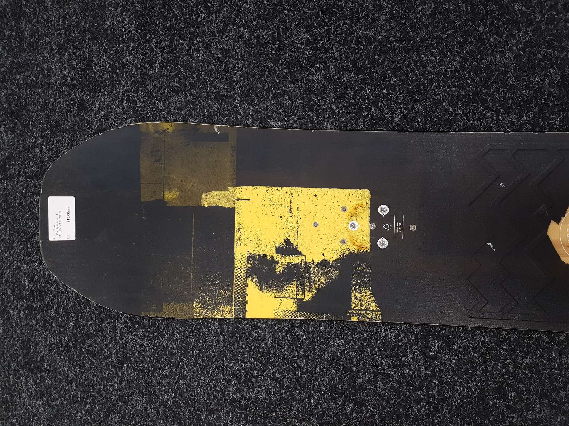 Použitý snowboard BURTON Radius Flat Top