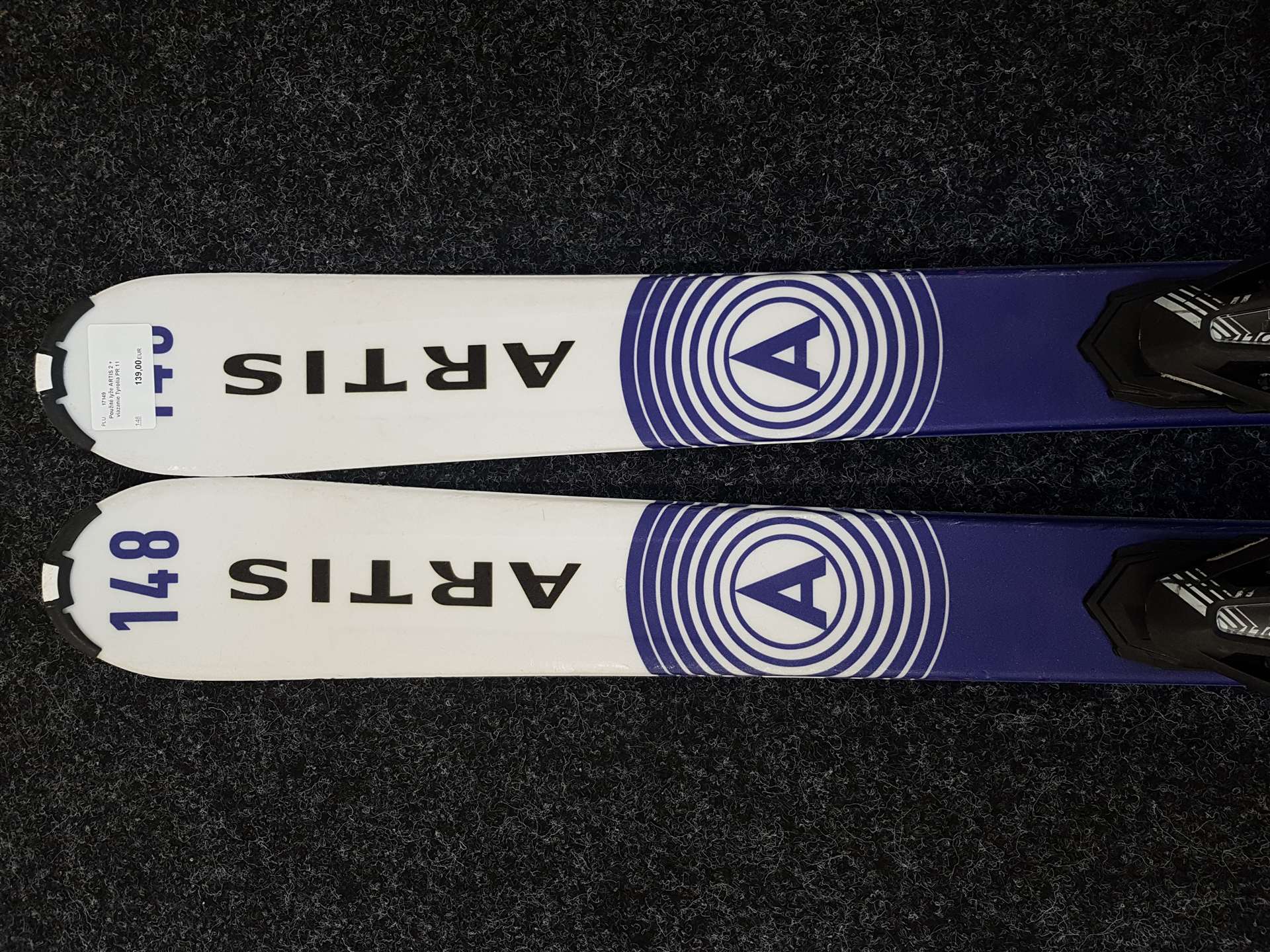 Skis ARTIS 2 d'occasion + fixations Tyrolia PR 11