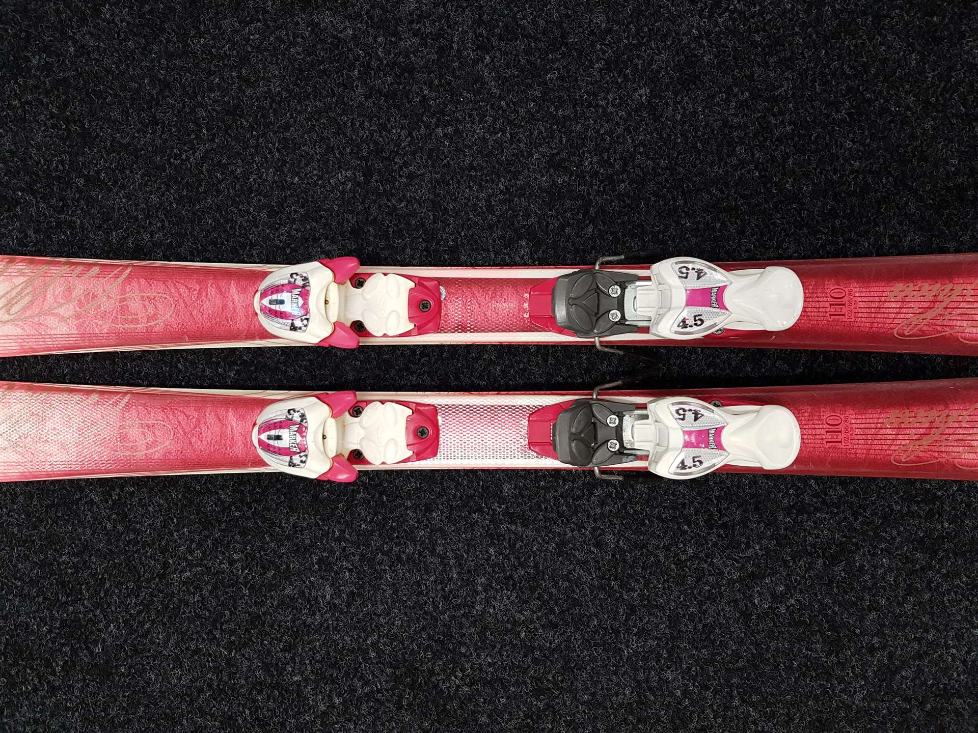 Schiuri VOLKL Chica folosite + legături Marker 4.5