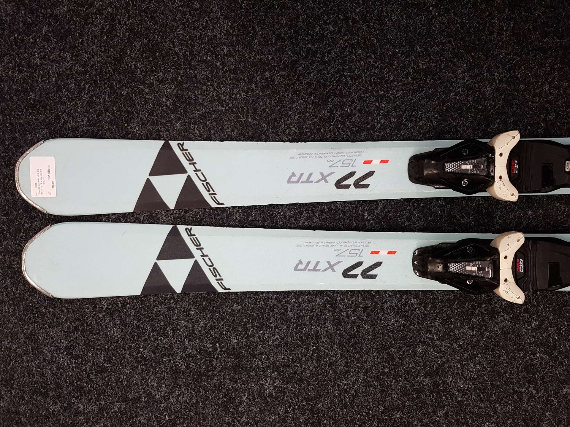 Sci FISCHER RC One 77 XTR usati + attacchi RS 10 RS 10
