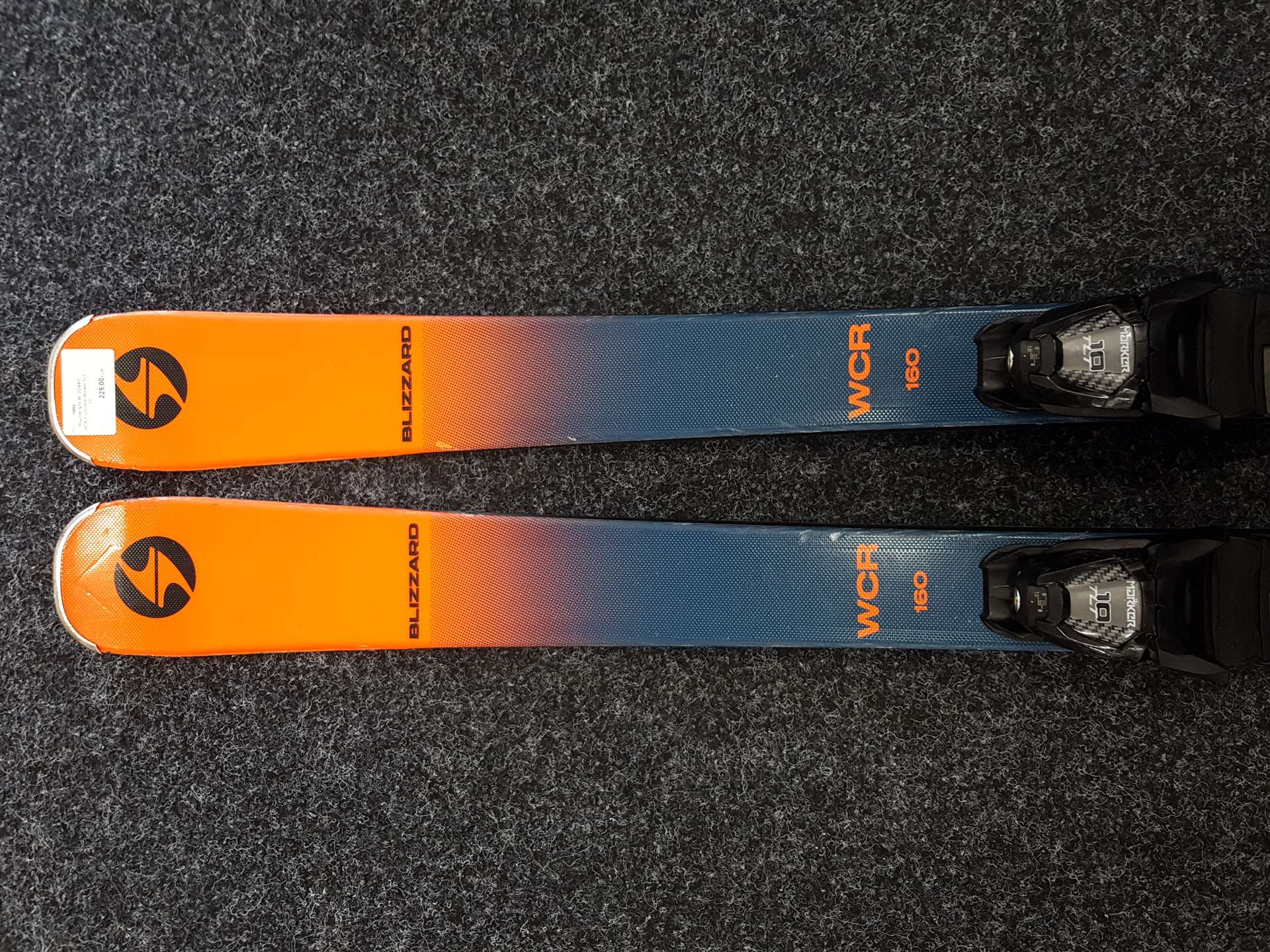 Używane narty BLIZZARD WCR + wiązania Marker TLT 10
