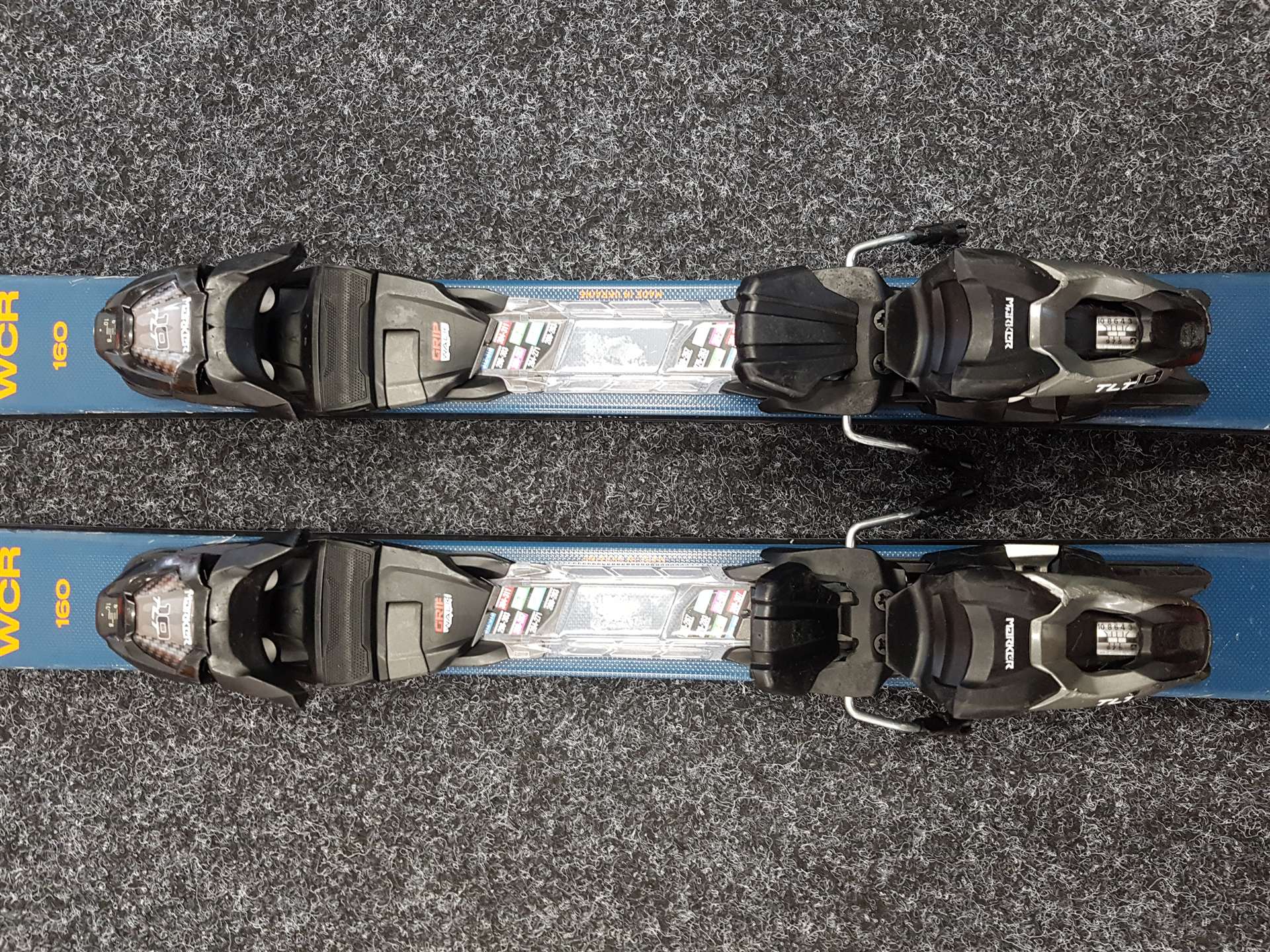 Używane narty BLIZZARD WCR + wiązania Marker TLT 10
