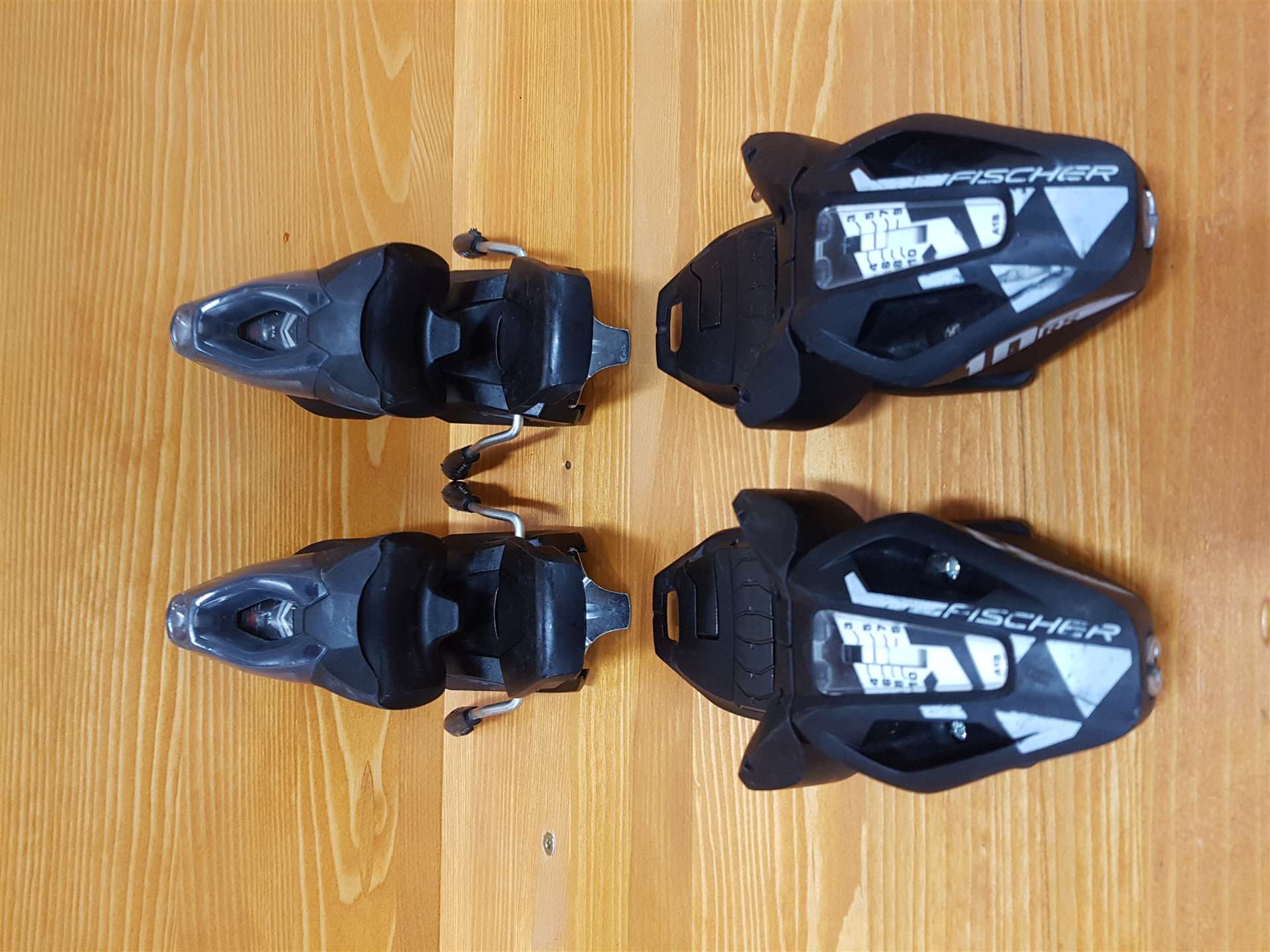 Použité viazanie Fischer RS 10 (10 DIN)