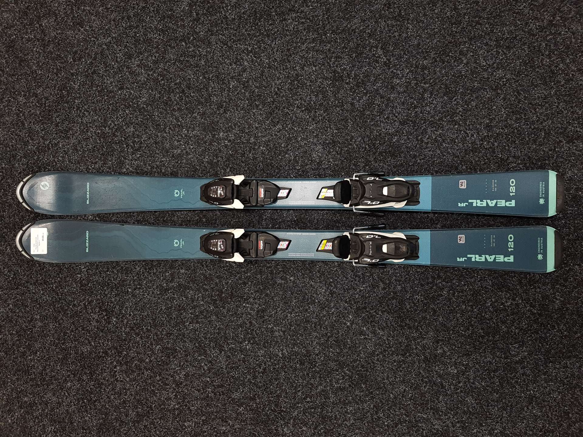 Schiuri pentru copii folosite BLIZZARD Pearl + legături Marker 7