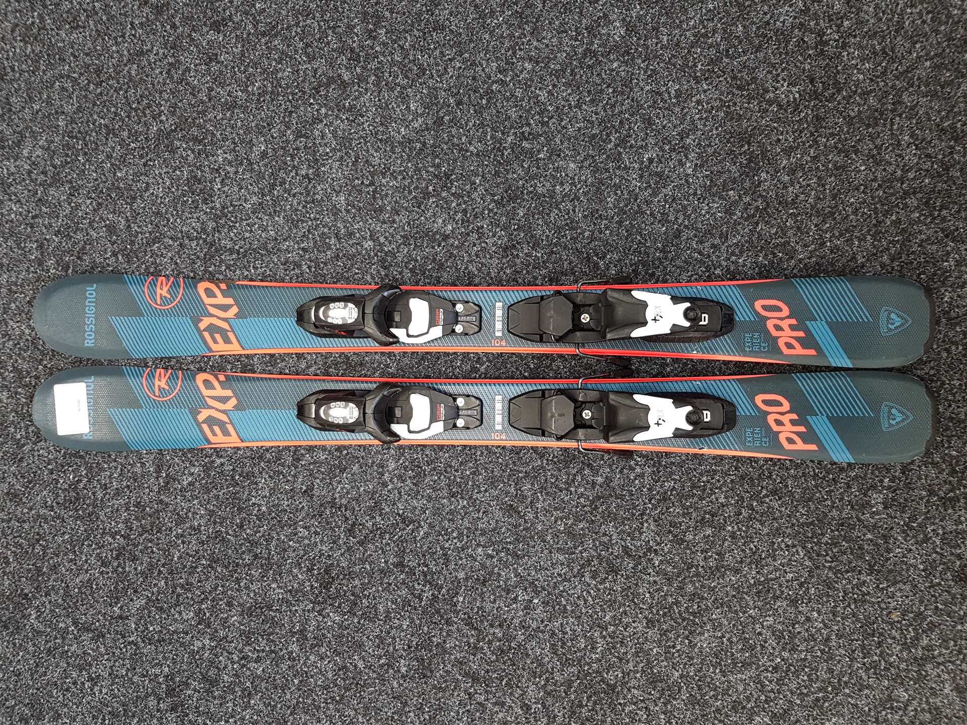 Gebrauchte ROSSIGNOL Experience Pro Kinderski + Look Kid4 Bindungen