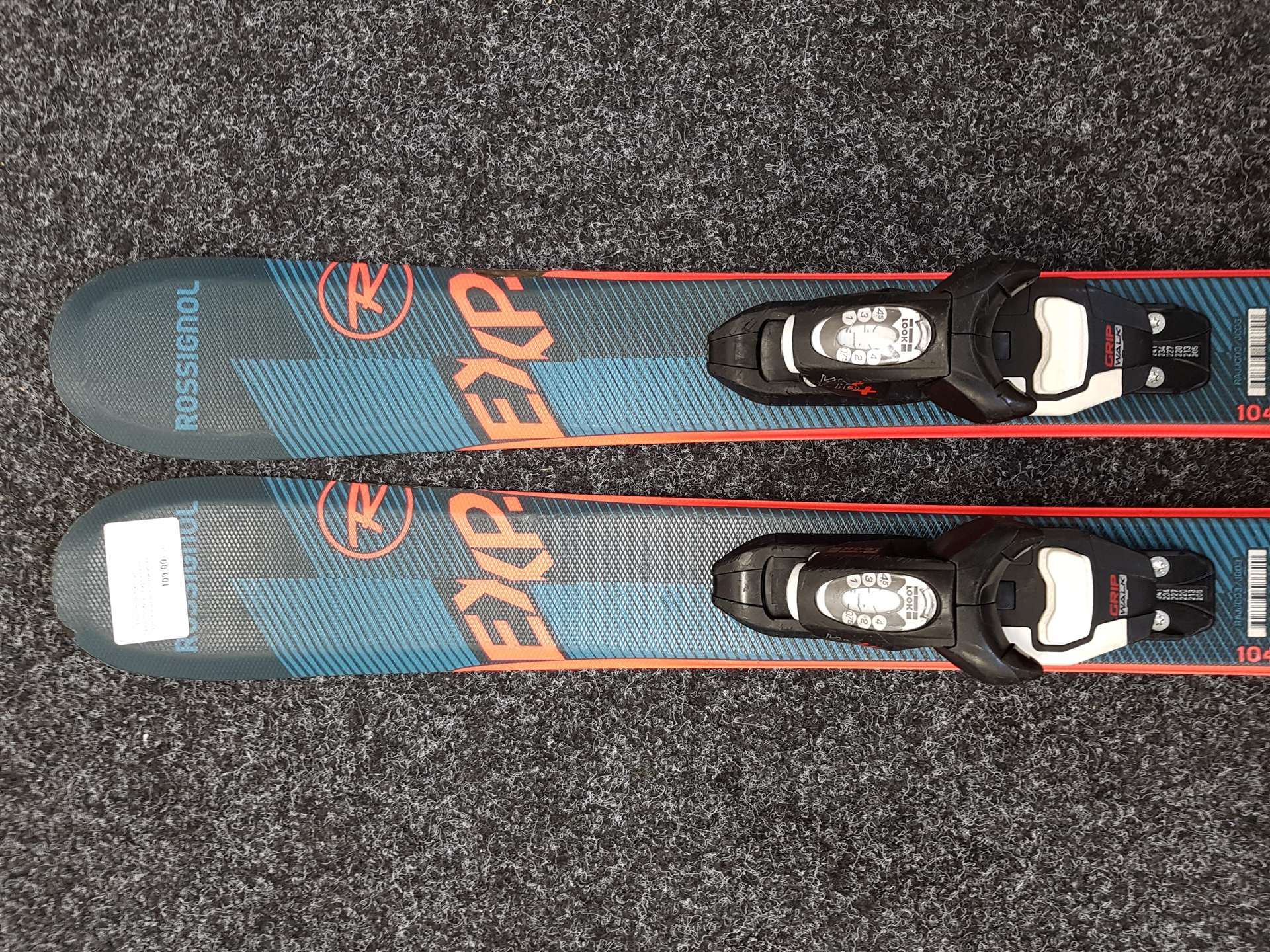 Gebrauchte ROSSIGNOL Experience Pro Kinderski + Look Kid4 Bindungen
