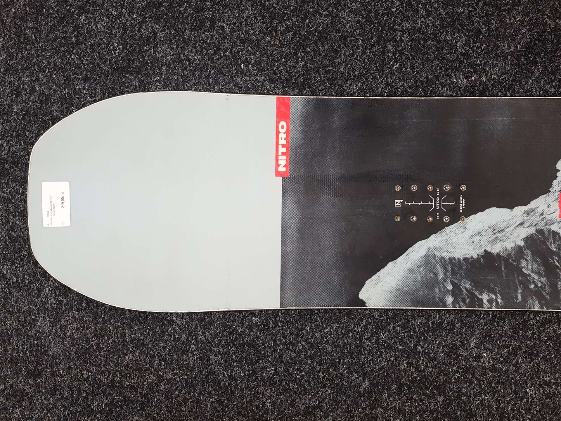 Snowboard NITRO Prime 160W usato