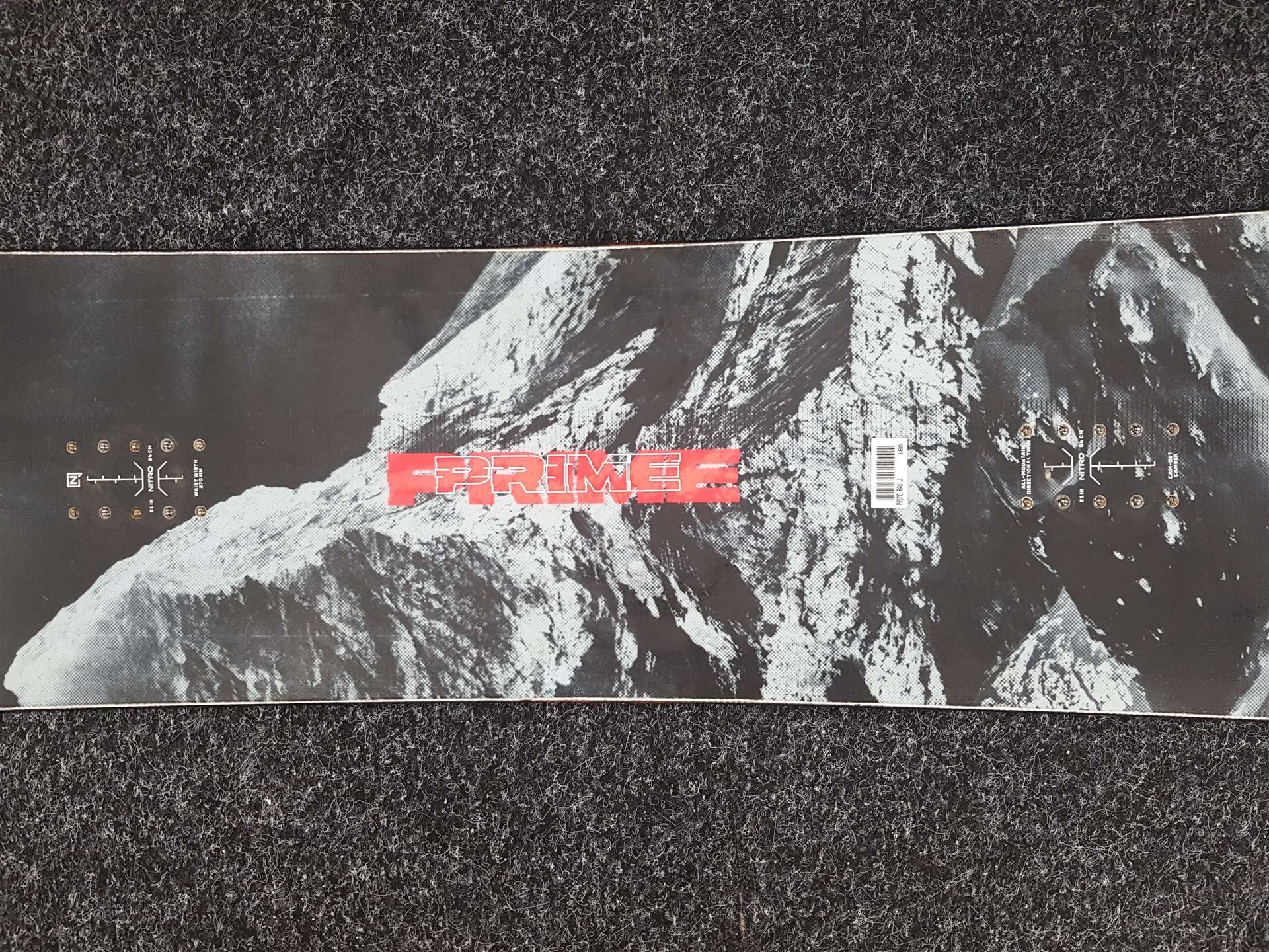 Snowboard NITRO Prime 160W usato