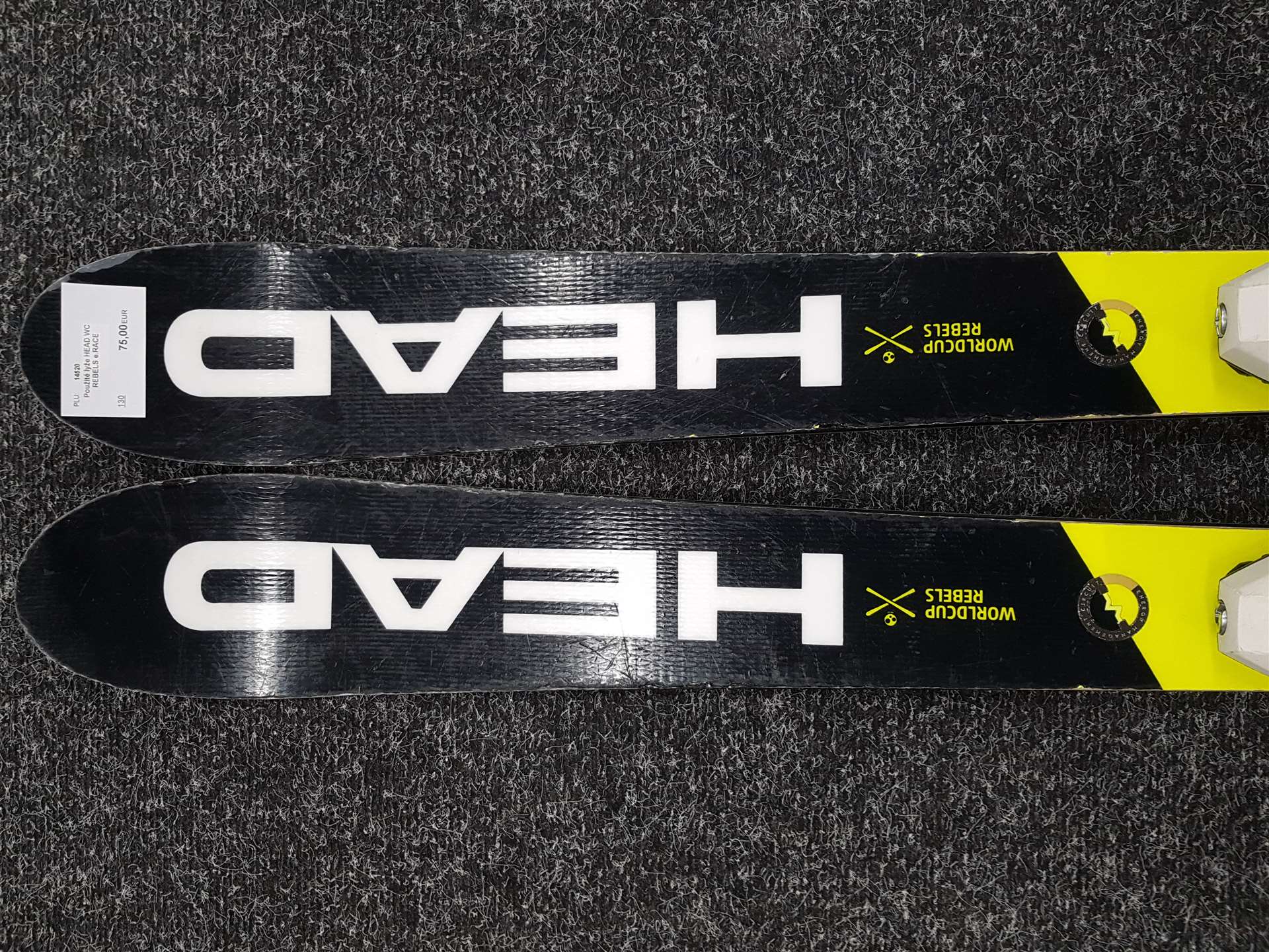 Gebrauchte Ski HEAD WC REBELS e.RACE