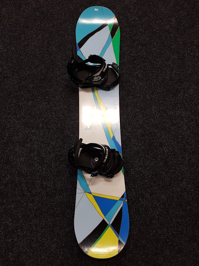 Použitý snowboard BURTON Genie 45 + vázání Burton velikost M