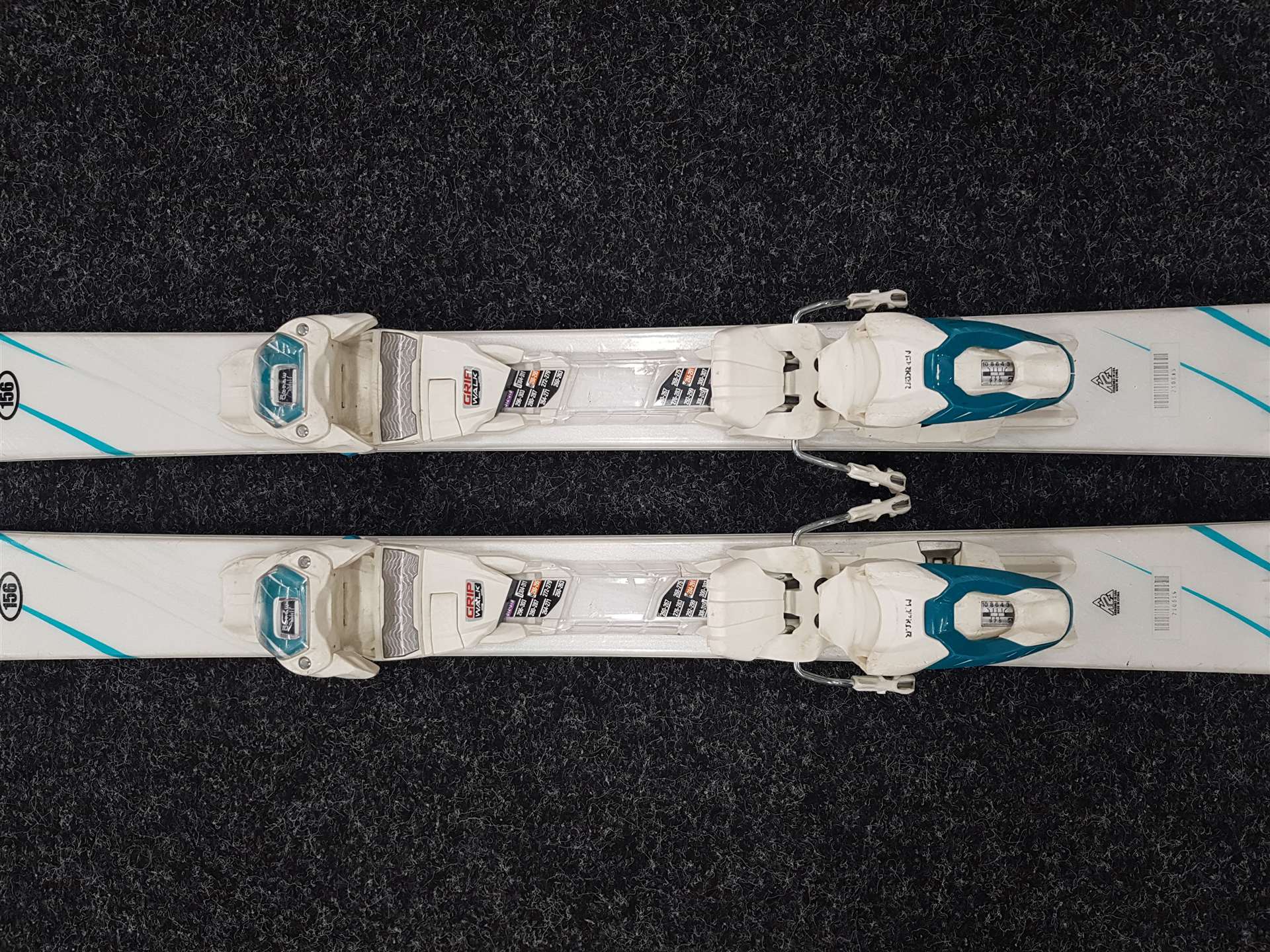 Használt K2 Luv RX sílécek + Marker 10 kötés