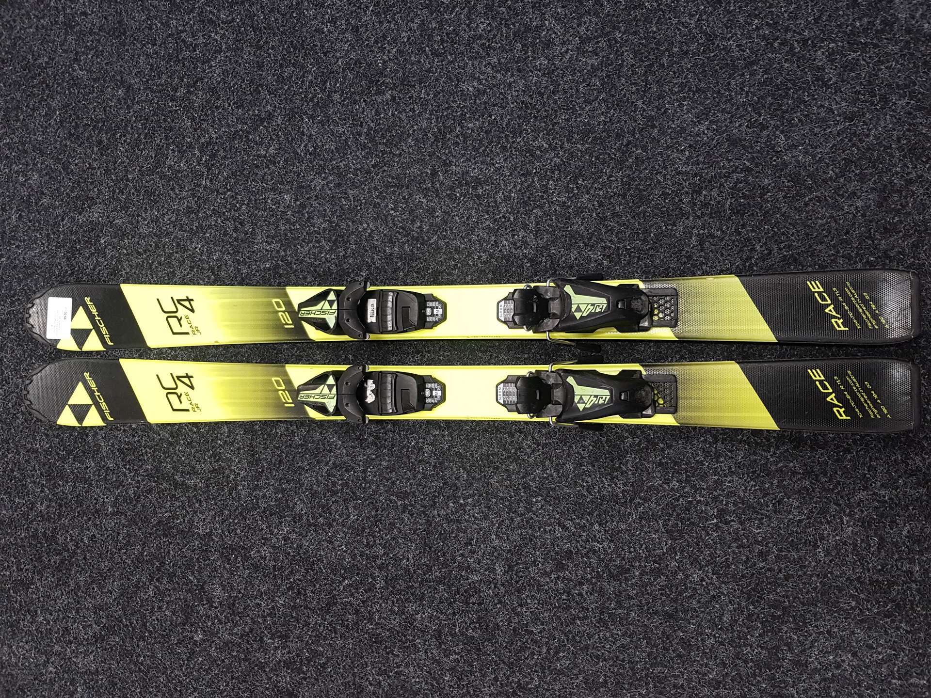 Gebrauchte Kinderski FISCHER Race 4 + Bindungen Fischer FJ 4.5