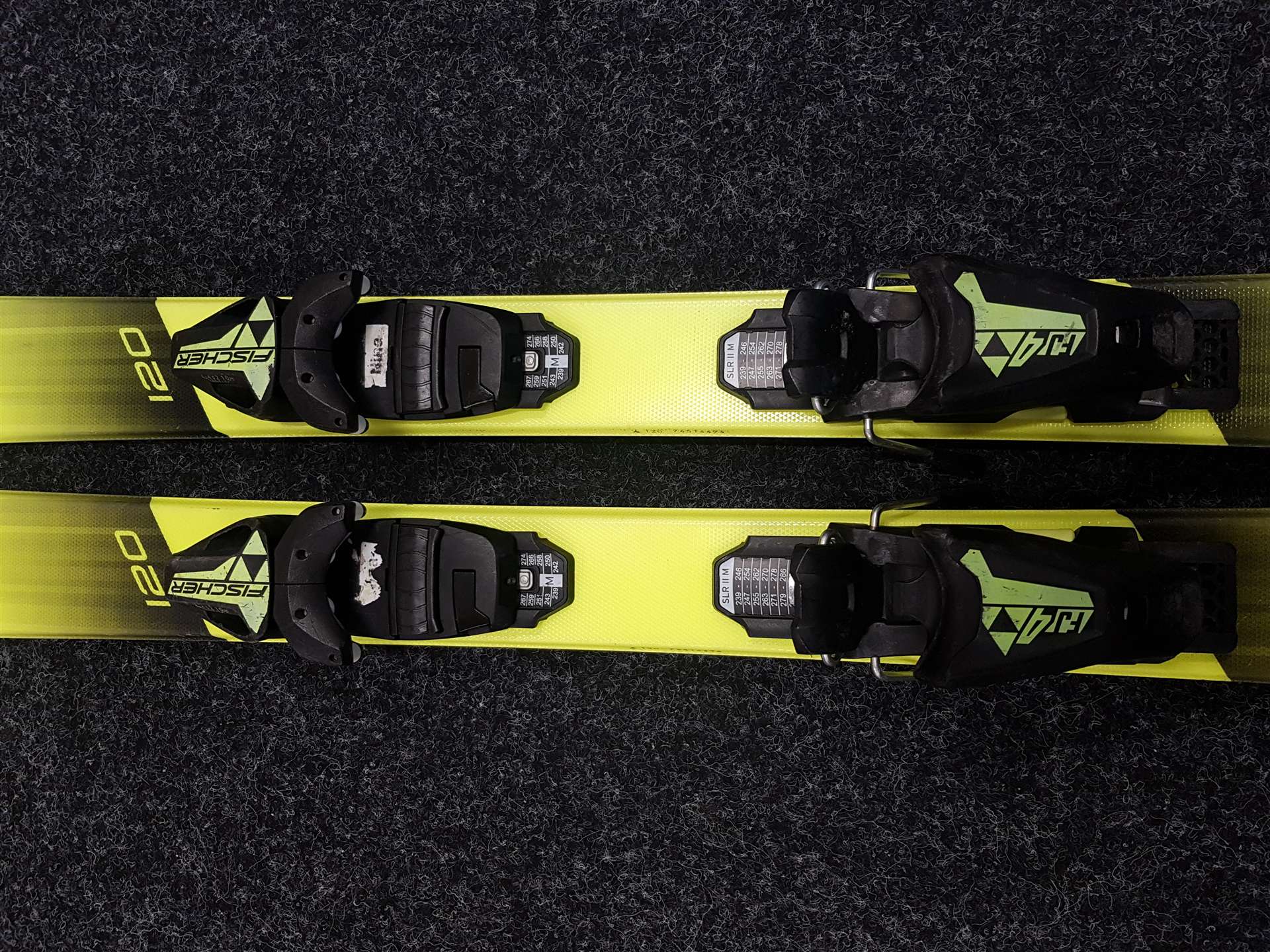 Gebrauchte Kinderski FISCHER Race 4 + Bindungen Fischer FJ 4.5