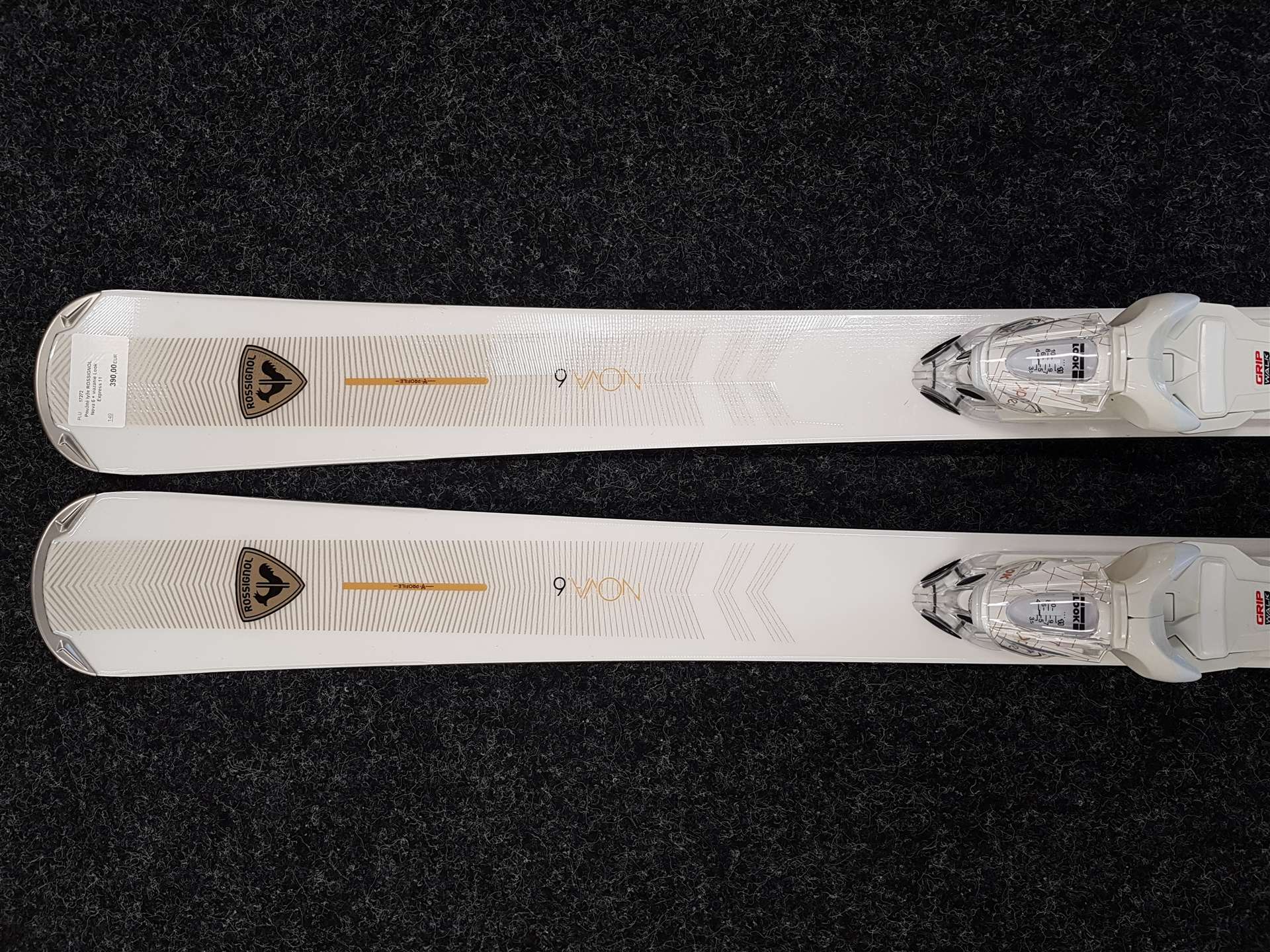 Sci ROSSIGNOL Nova 6 usati + attacchi Look Express 11