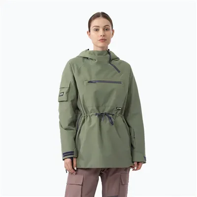 Damska kurtka snowboardowa 4F F329 Khaki