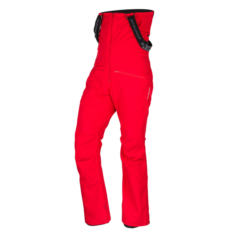 Lyžařské kalhoty softshell Northfinder Harvey red