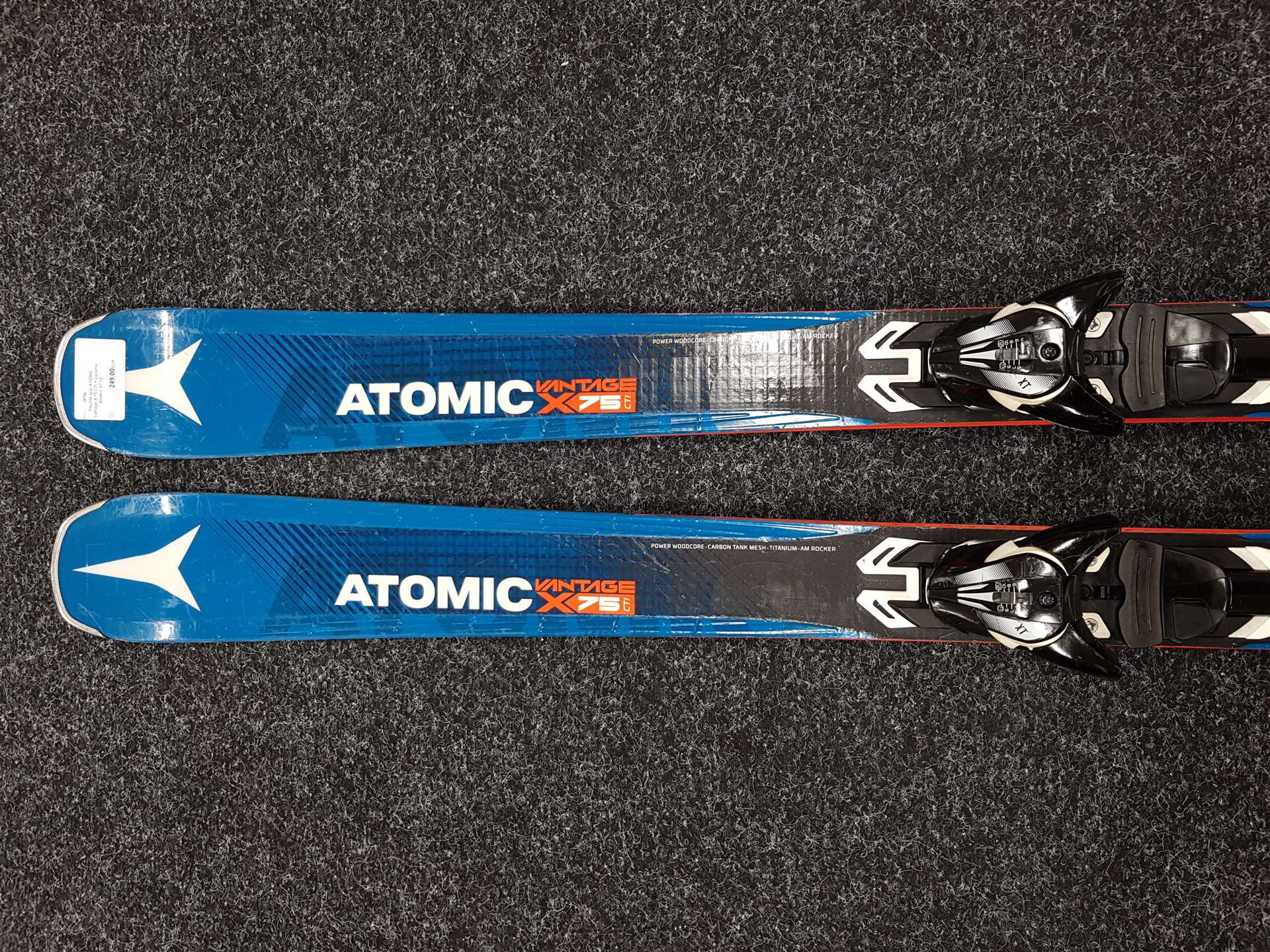 Skis ATOMIC Vantage X 75 CTI d'occasion + fixations Atomic XT 12