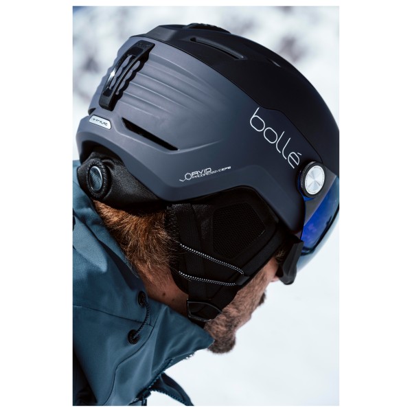Fotochromowy - kask narciarski Bolle V-RYFT PURE Black Coal Matte