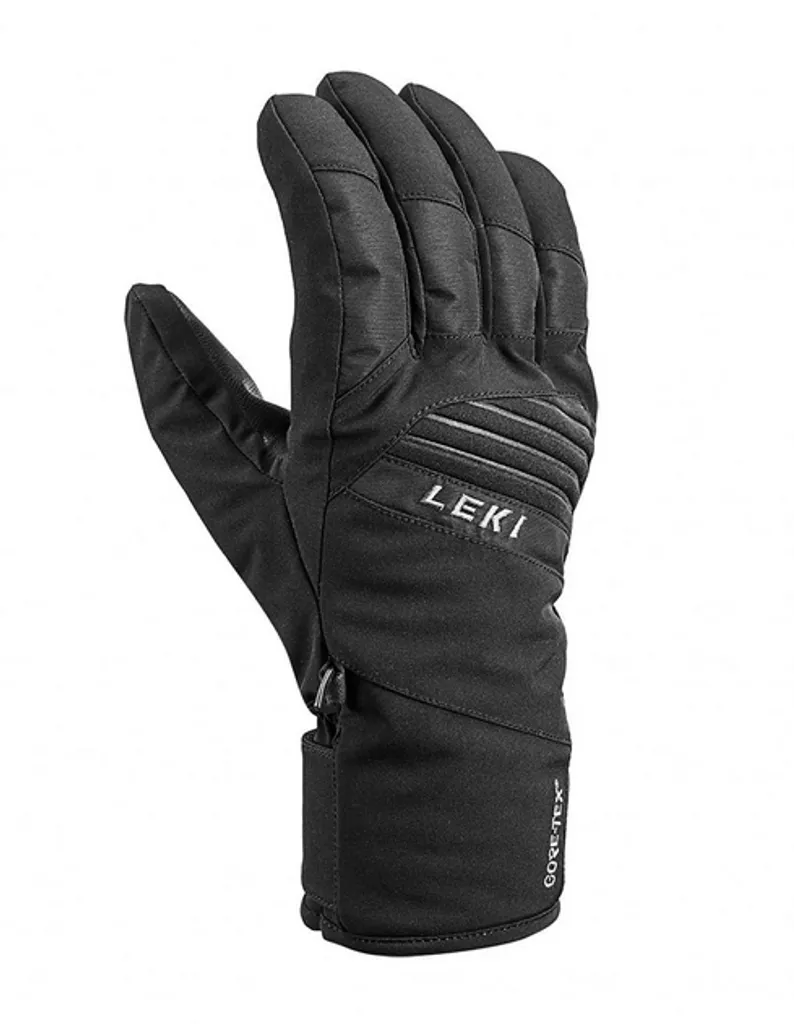 Lyžiarske rukavice Leki Space GTX, black